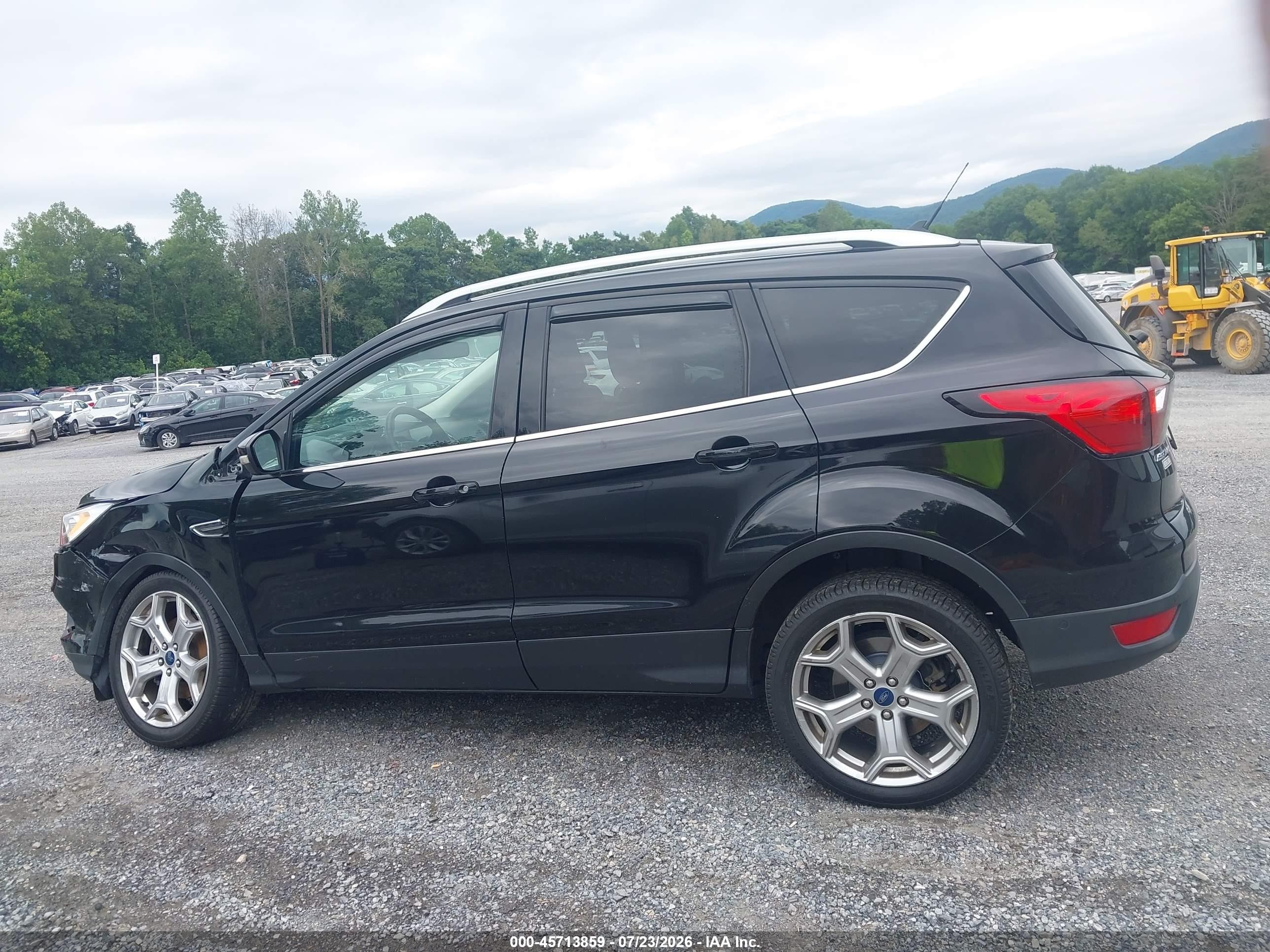 2019 Ford Escape Titanium Black vin: 1FMCU9J9XKUC21115