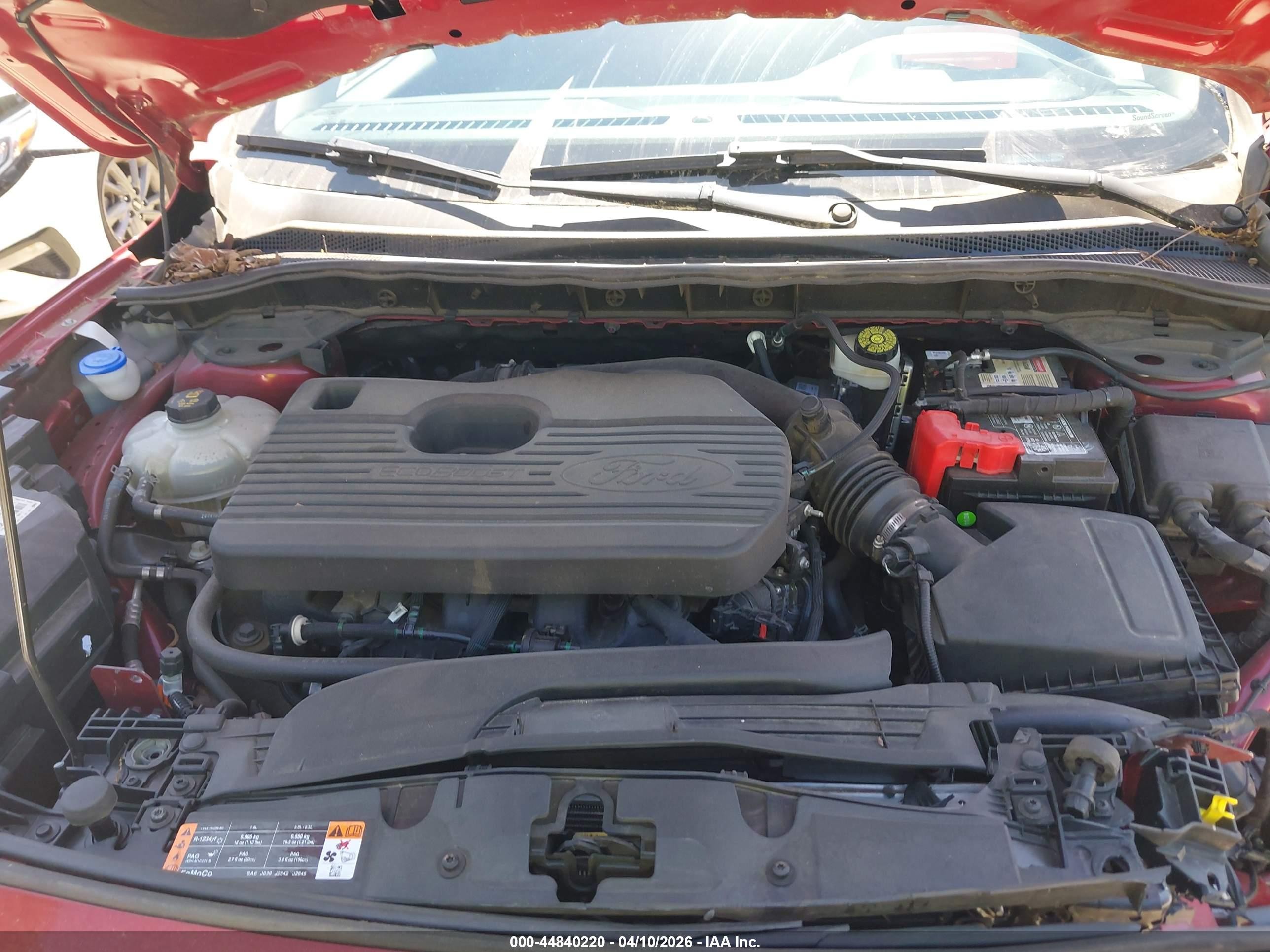 2020 Ford Escape Titanium Красный vin: 1FMCU9J9XLUB46921