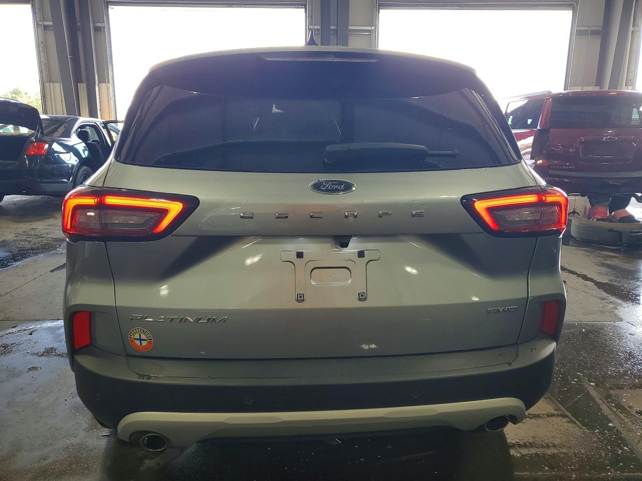 2024 Ford Escape Platinum Silver vin: 1FMCU9JA4RUA83740
