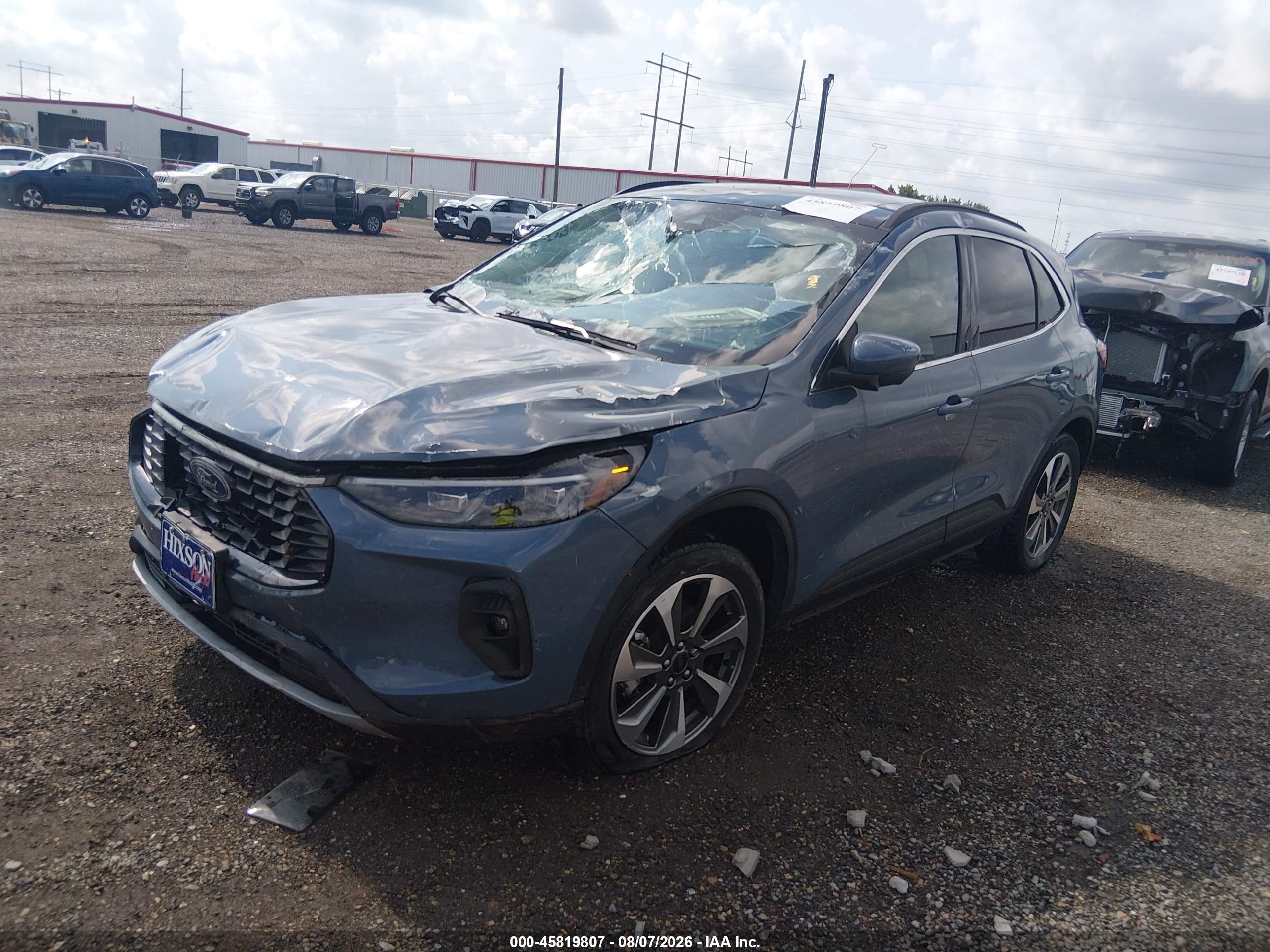 2024 Ford Escape Platinum Light Blue vin: 1FMCU9JA5RUB51656