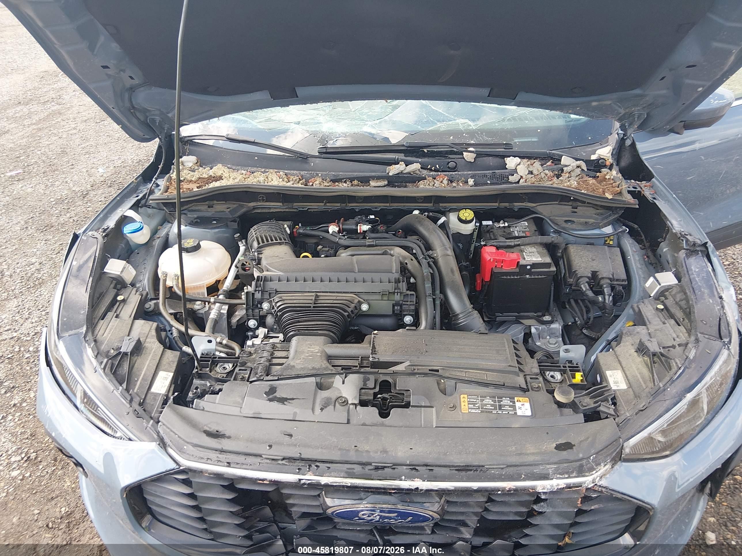2024 Ford Escape Platinum Light Blue vin: 1FMCU9JA5RUB51656