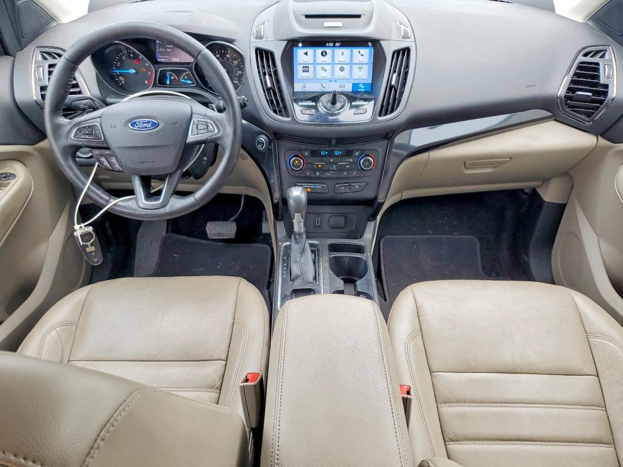2017 Ford Escape Titanium Black vin: 1FMCU9JD0HUA59136