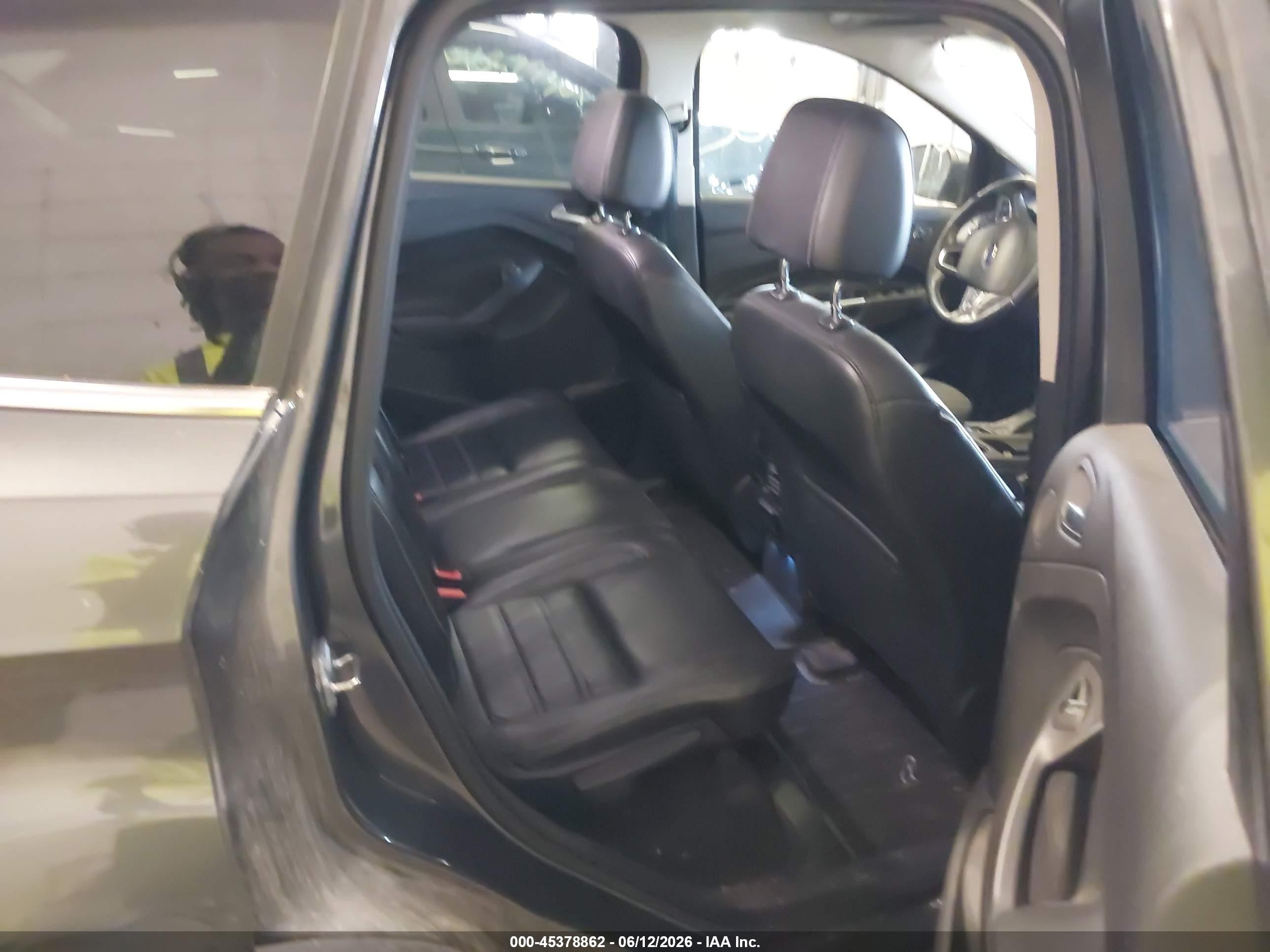 2017 Ford Escape Titanium Gray vin: 1FMCU9JD2HUD92583