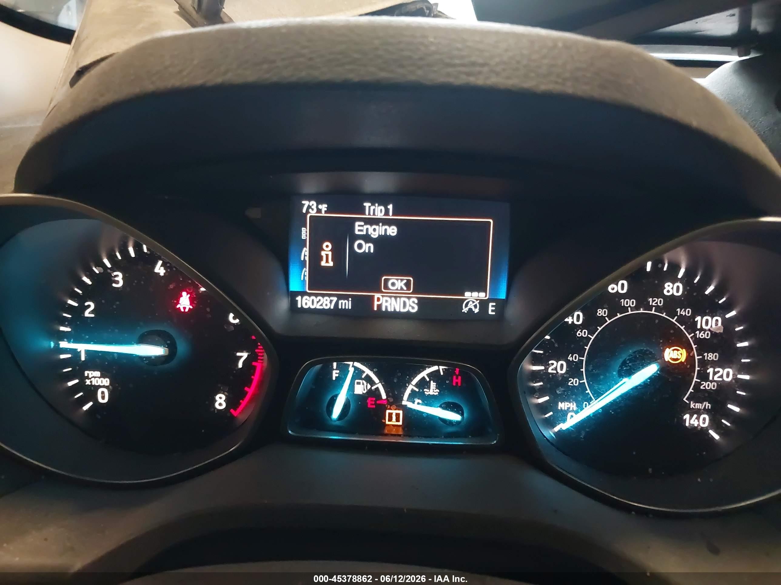 2017 Ford Escape Titanium Gray vin: 1FMCU9JD2HUD92583
