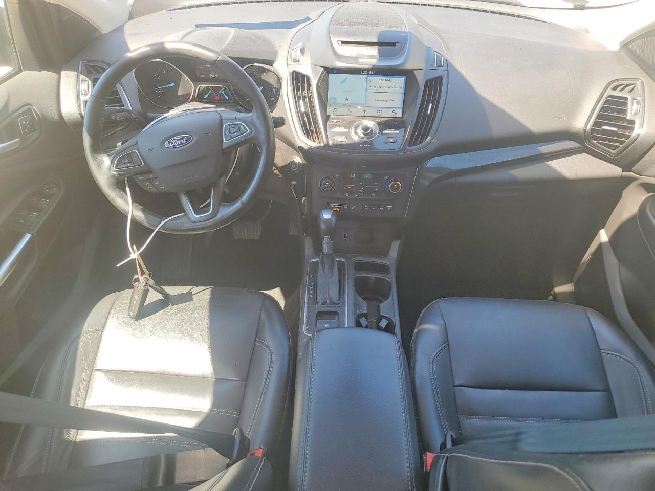 2017 Ford Escape Titanium Gray vin: 1FMCU9JD3HUE45937