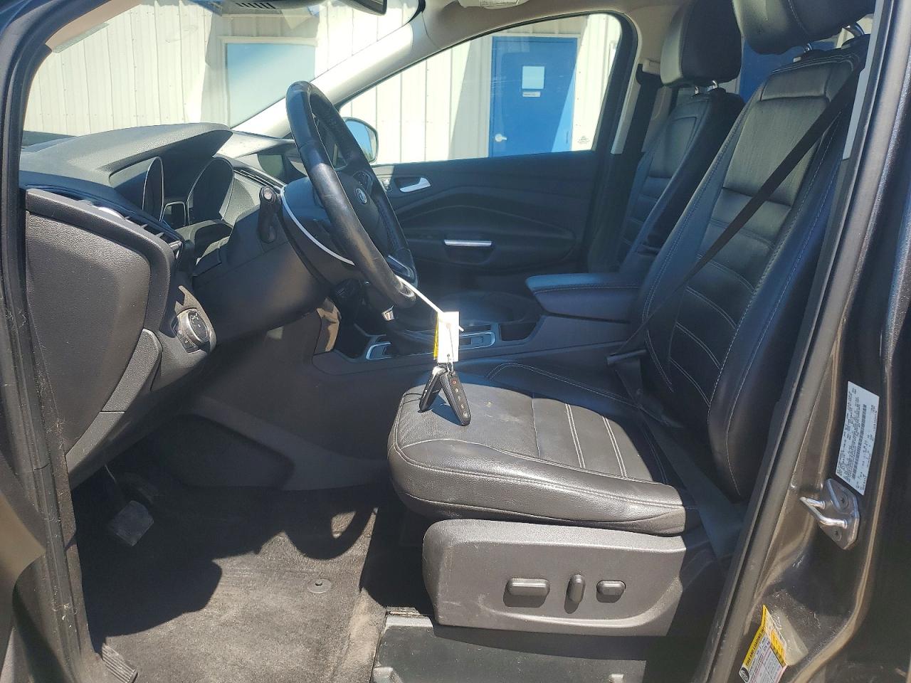 2017 Ford Escape Titanium Gray vin: 1FMCU9JD3HUE45937