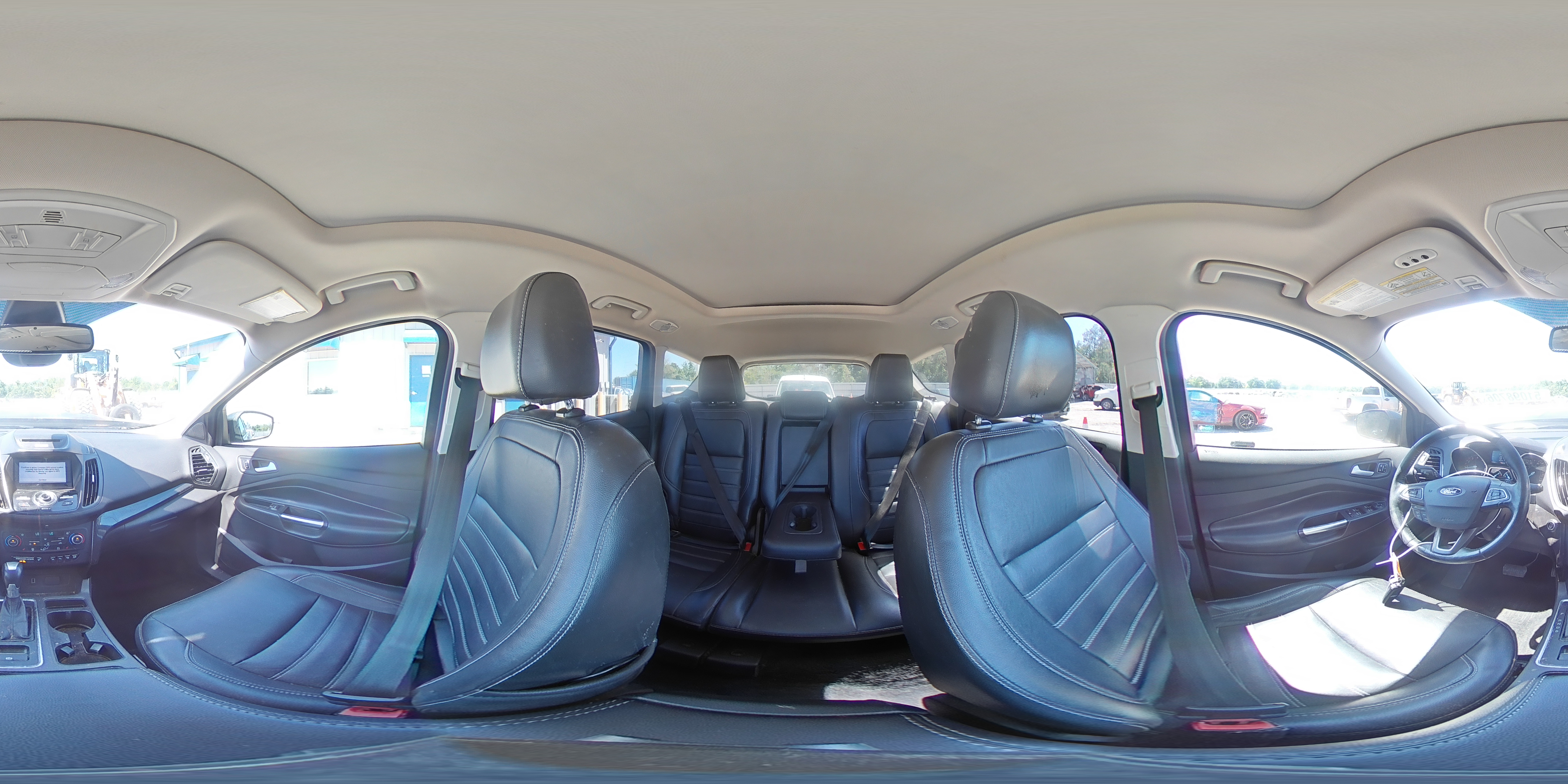 2017 Ford Escape Titanium Gray vin: 1FMCU9JD3HUE45937