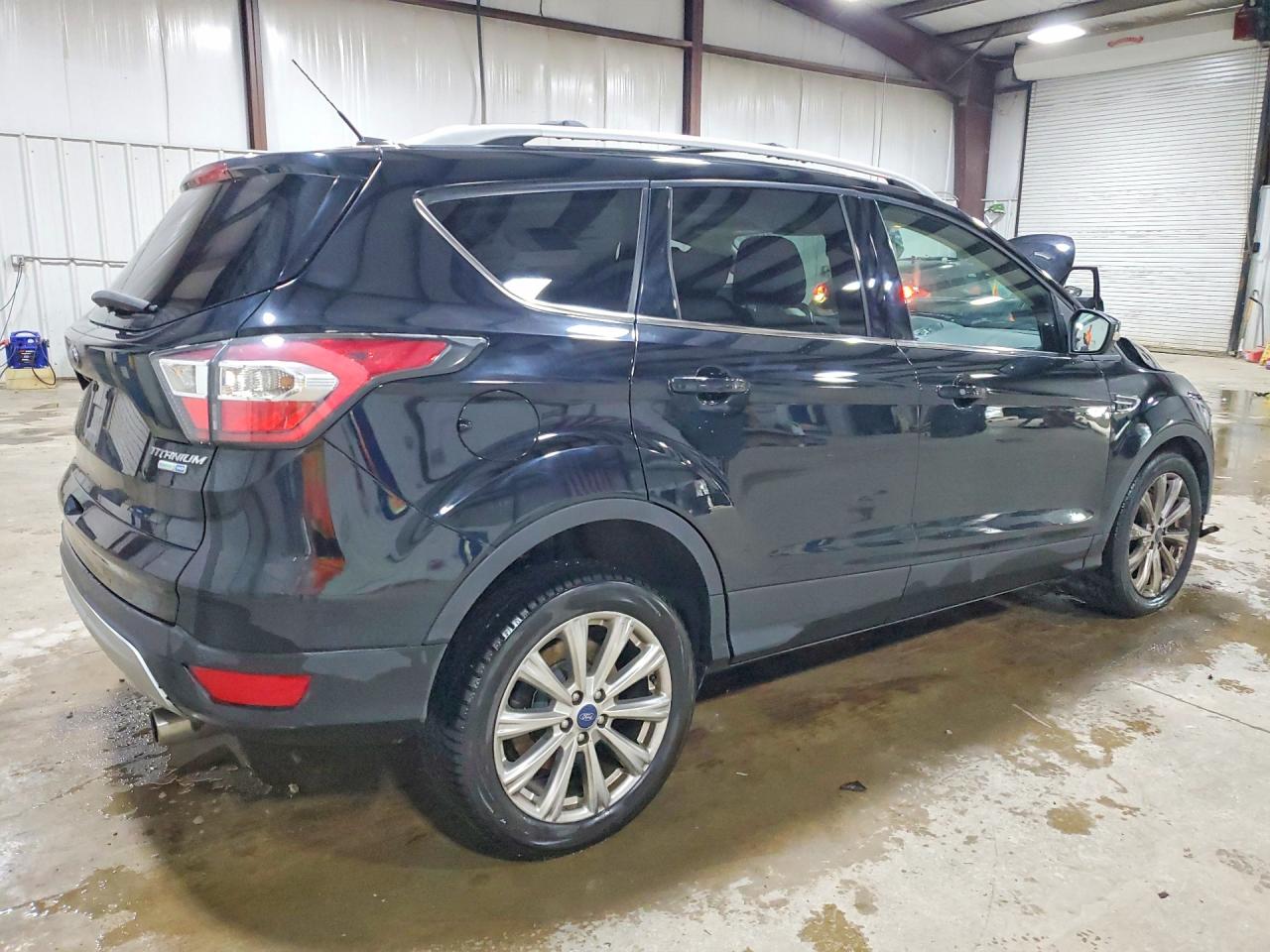 2017 Ford Escape Titanium Blue vin: 1FMCU9JD5HUB23073