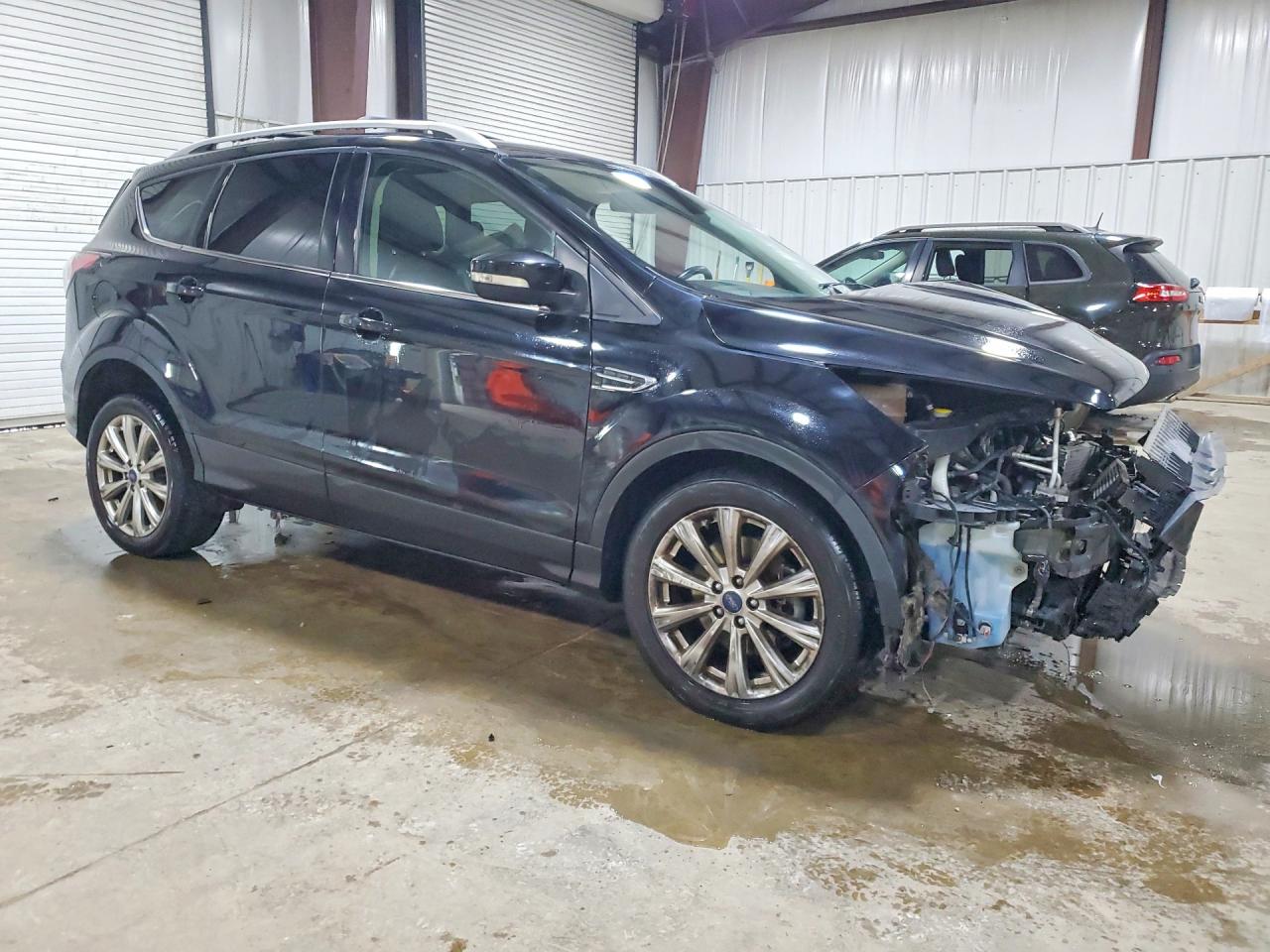 2017 Ford Escape Titanium Blue vin: 1FMCU9JD5HUB23073