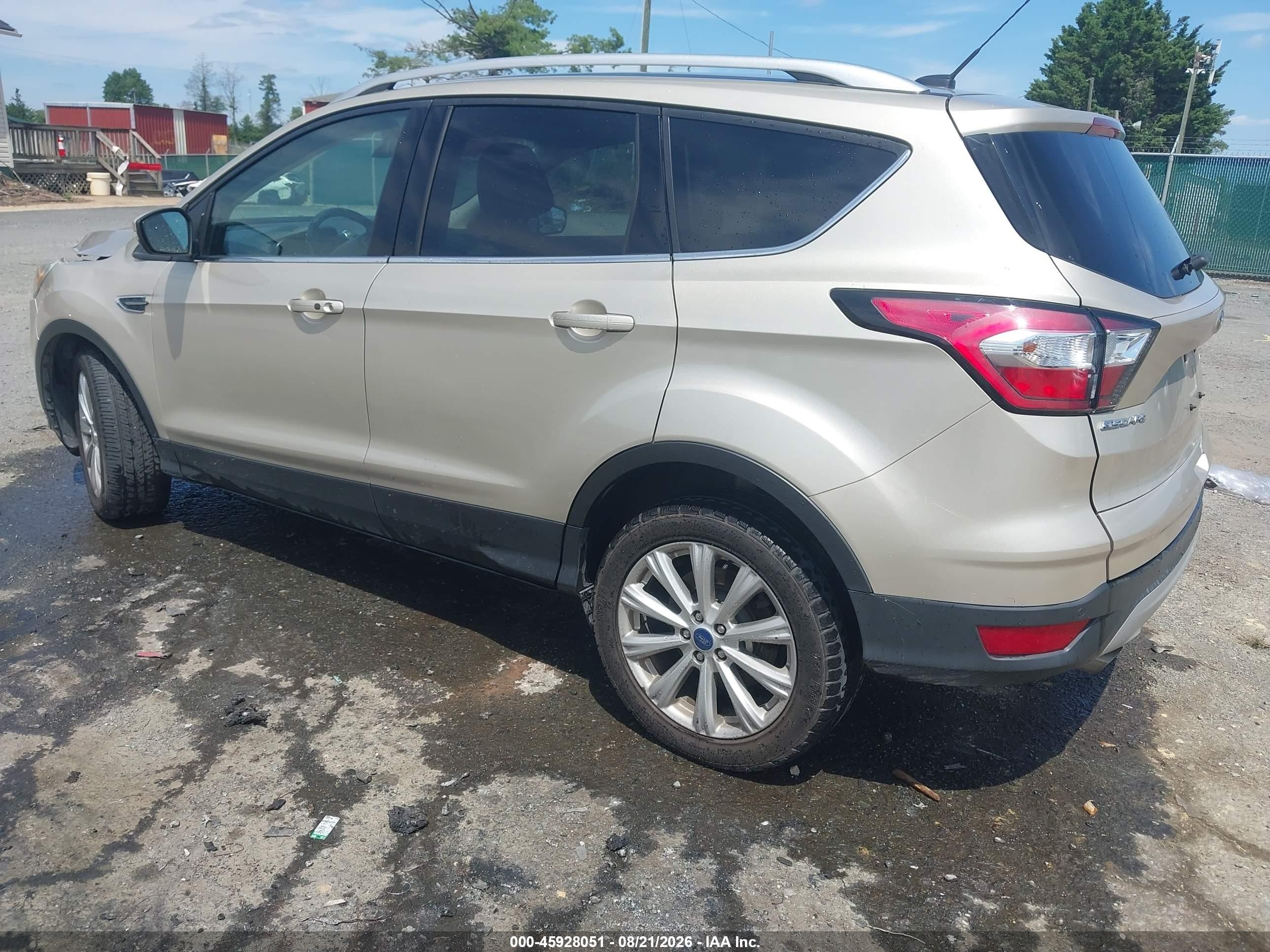 2017 Ford Escape Titanium Gold vin: 1FMCU9JD7HUC41125