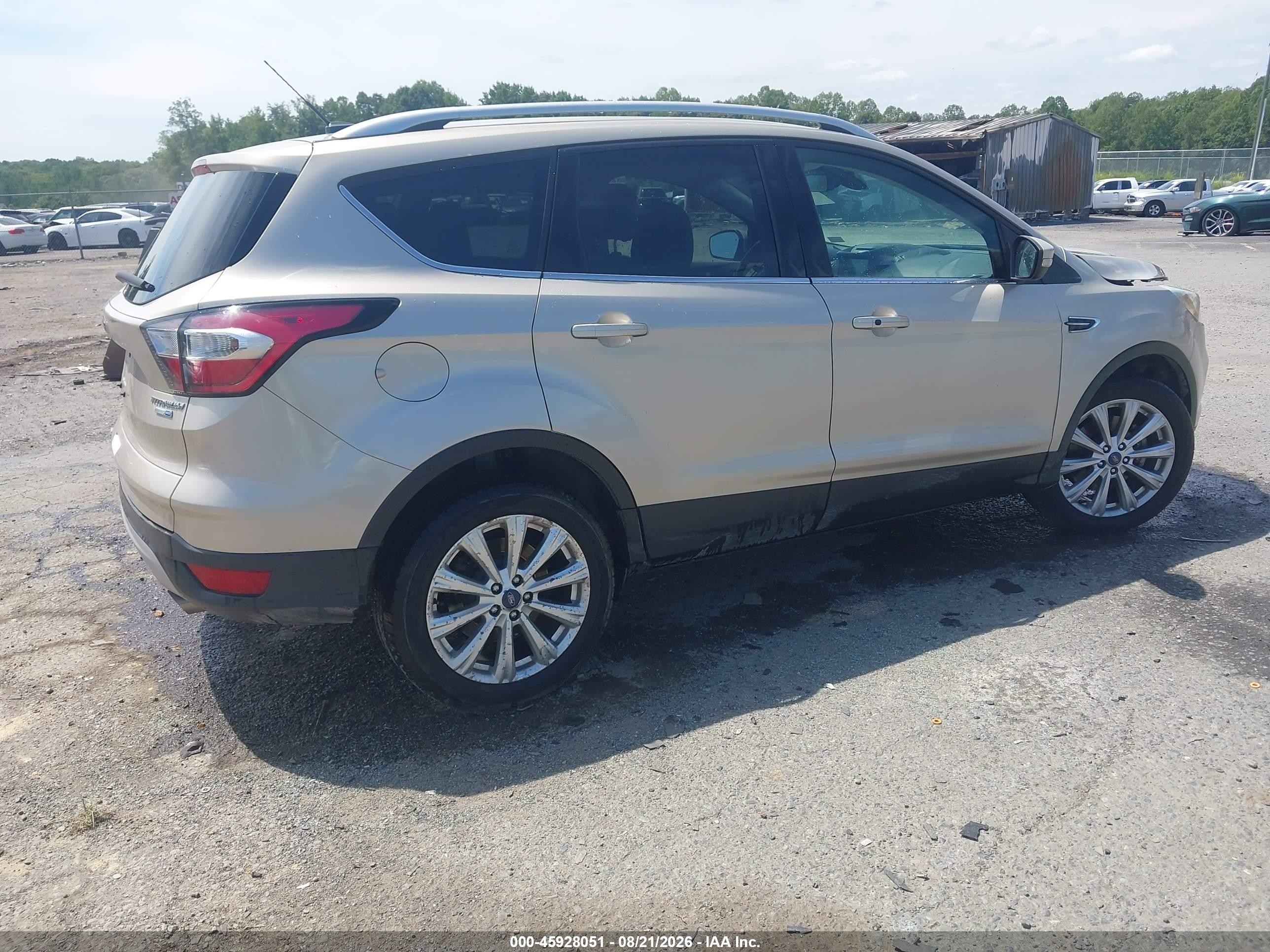 2017 Ford Escape Titanium Gold vin: 1FMCU9JD7HUC41125