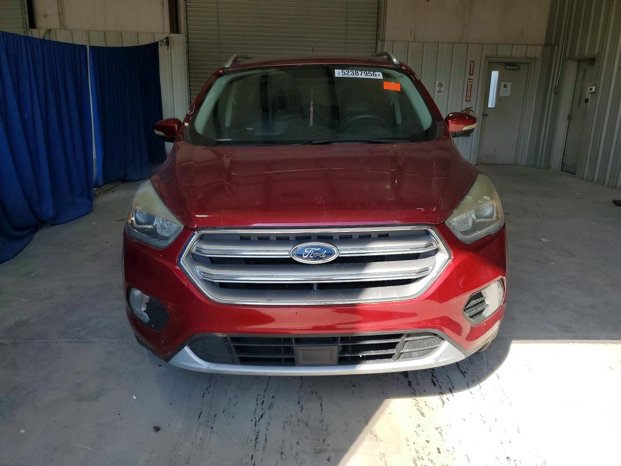 2017 Ford Escape Maroon vin: 1FMCU9JD8HUB58691