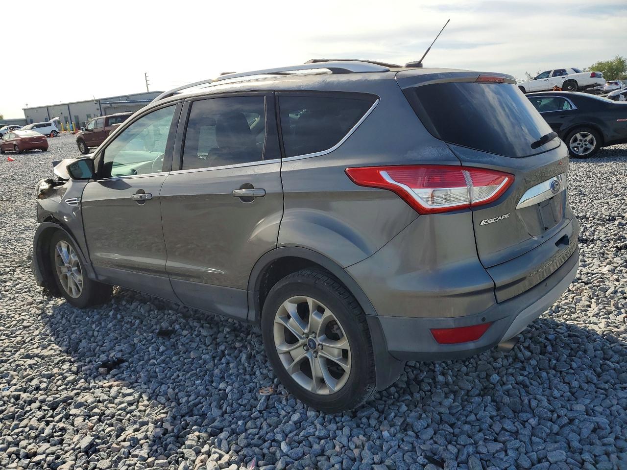 2014 Ford Escape Titanium Gray vin: 1FMCU9JX0EUA77948