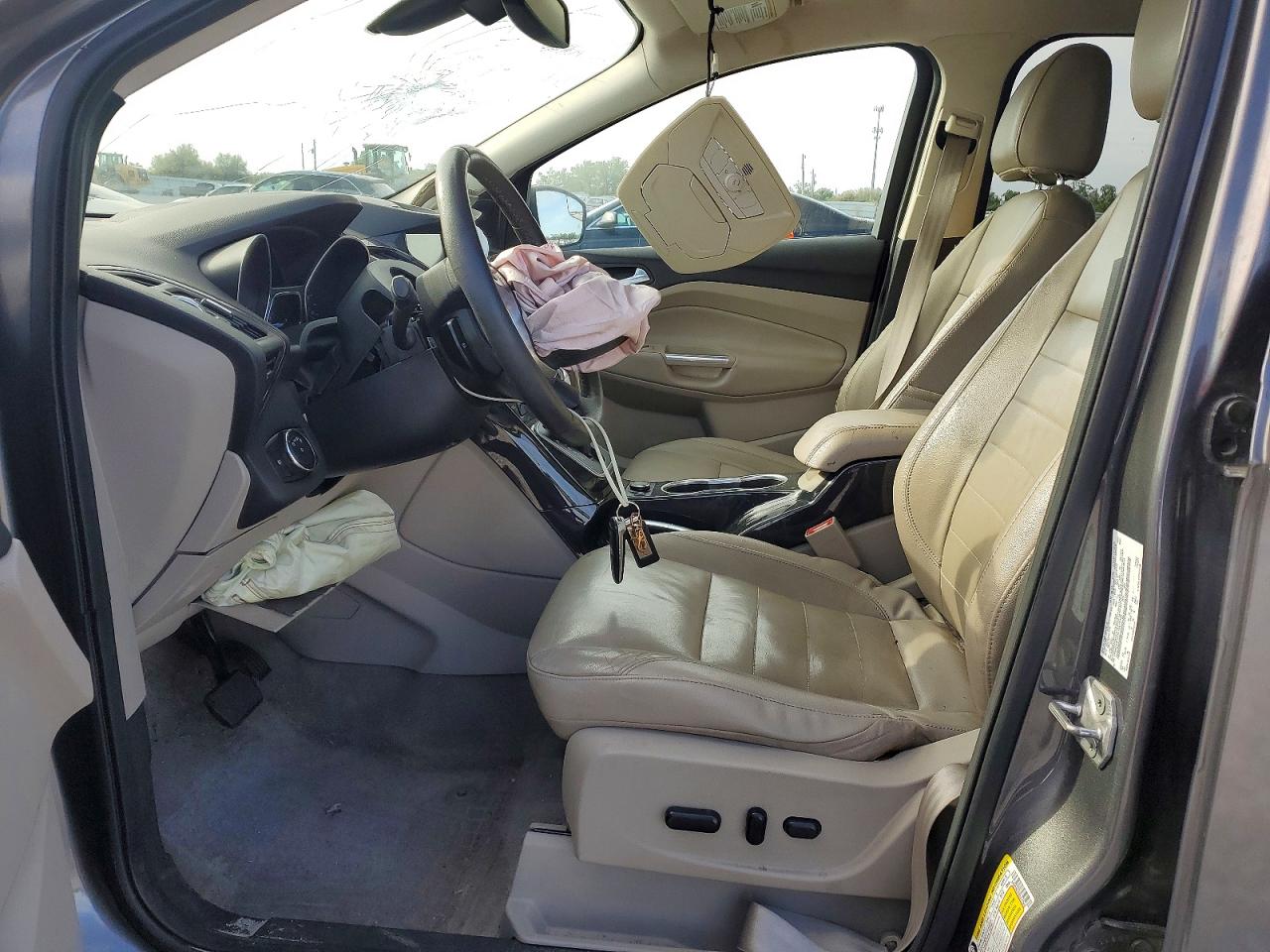 2014 Ford Escape Titanium Gray vin: 1FMCU9JX0EUA77948