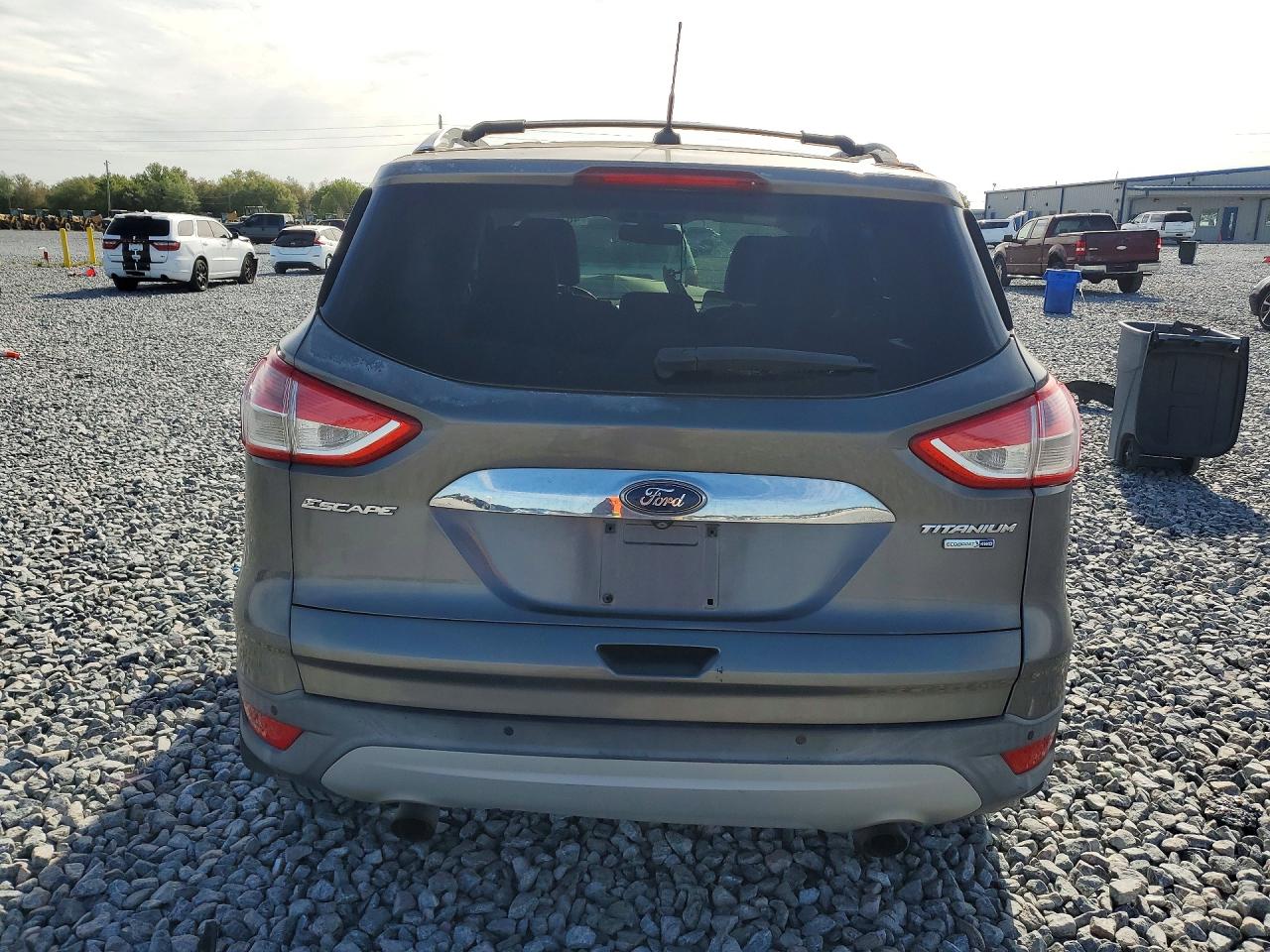 2014 Ford Escape Titanium Gray vin: 1FMCU9JX0EUA77948