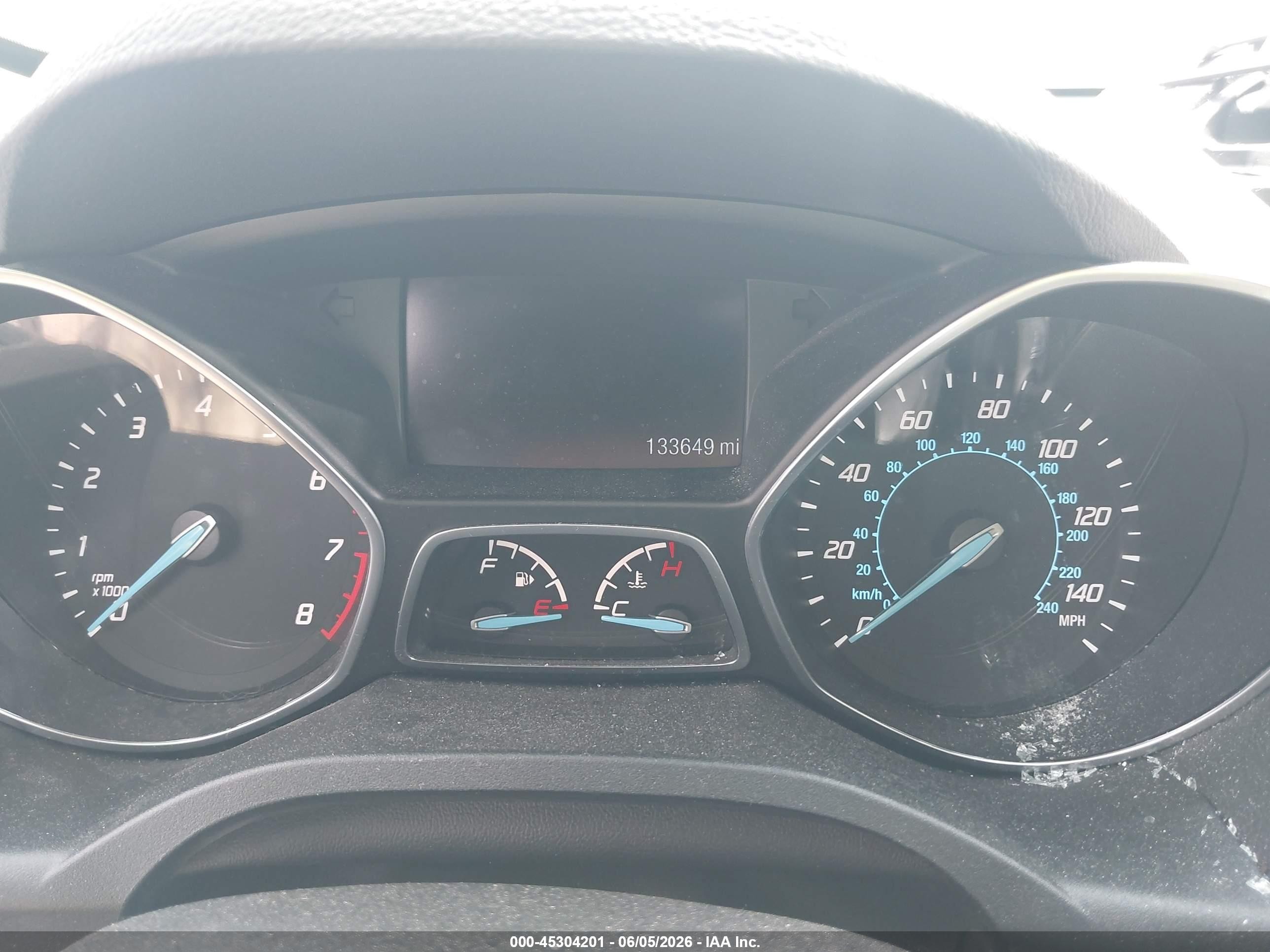 2014 Ford Escape Titanium Gray vin: 1FMCU9JX0EUA78601