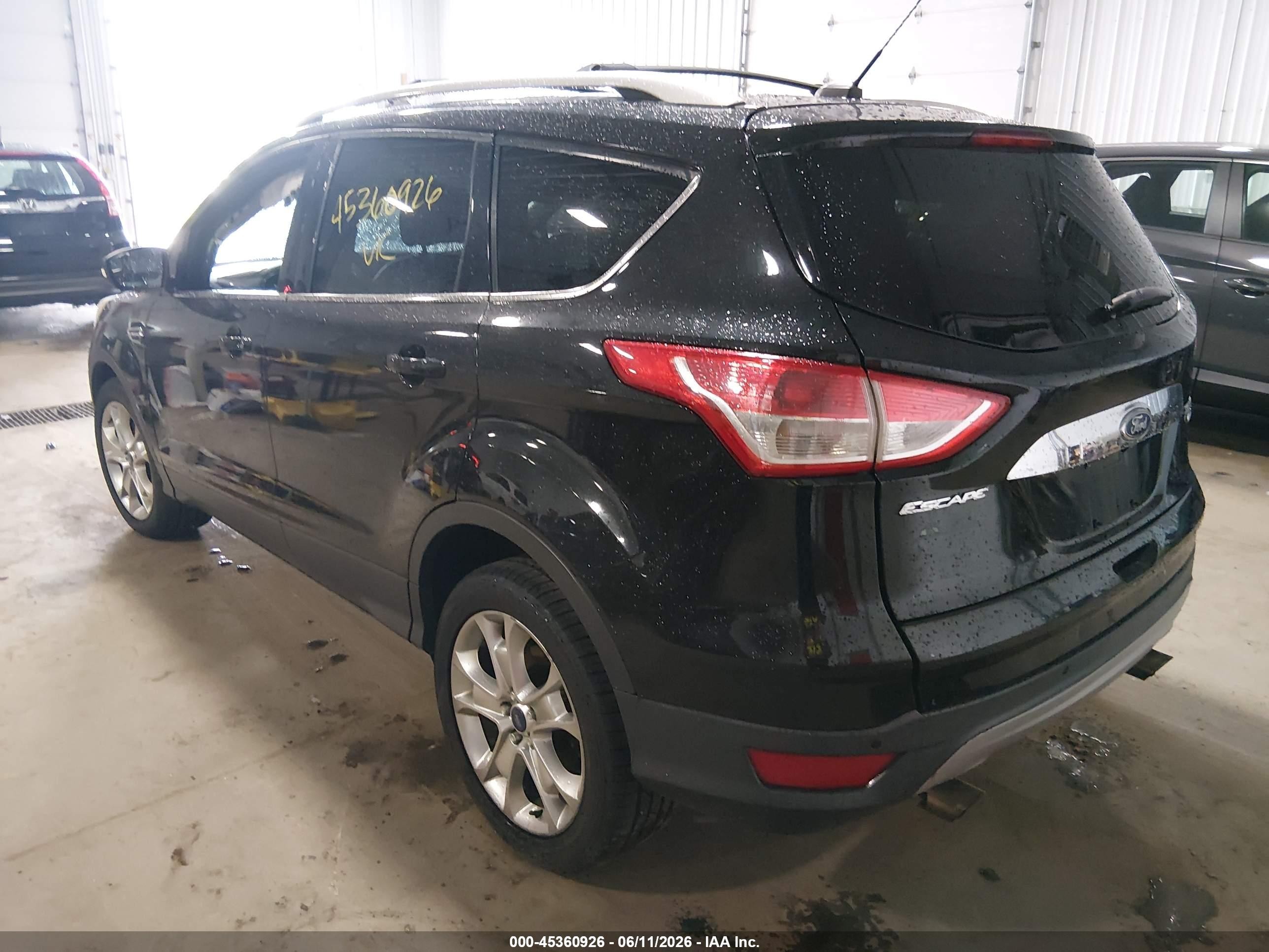 2014 Ford Escape Titanium Black vin: 1FMCU9JX0EUE53189