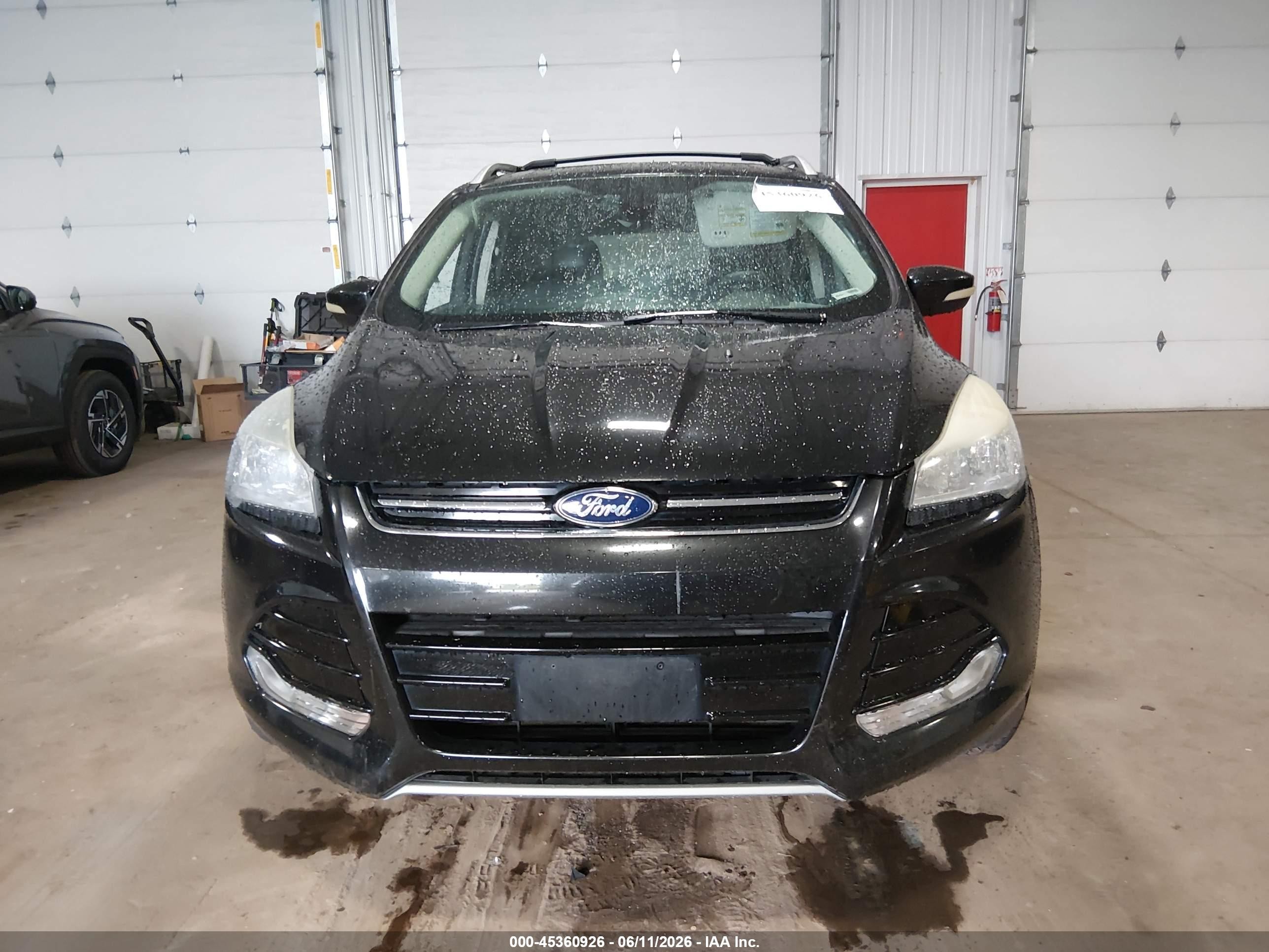 2014 Ford Escape Titanium Black vin: 1FMCU9JX0EUE53189