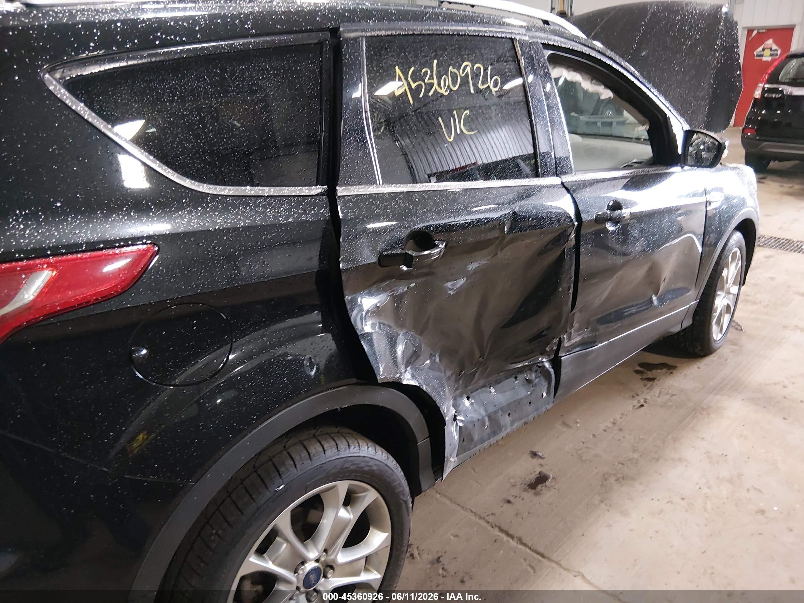 2014 Ford Escape Titanium Black vin: 1FMCU9JX0EUE53189
