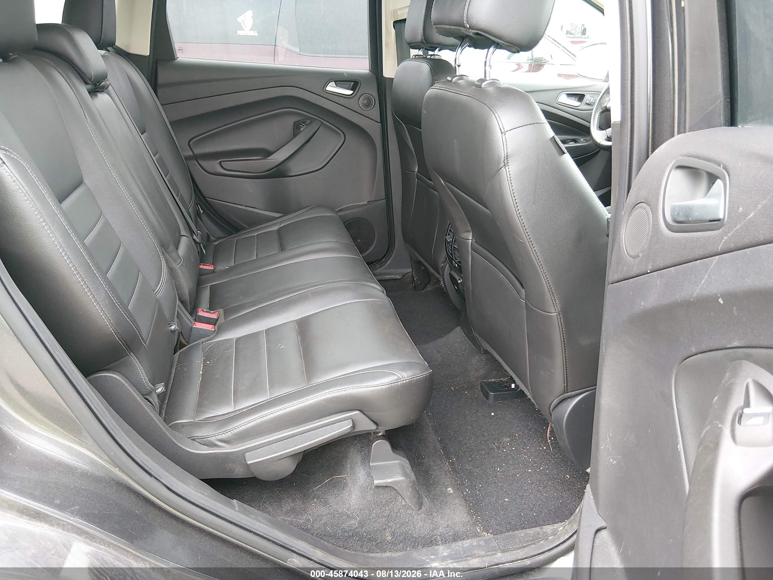 2015 Ford Escape Titanium Gray vin: 1FMCU9JX0FUB62421
