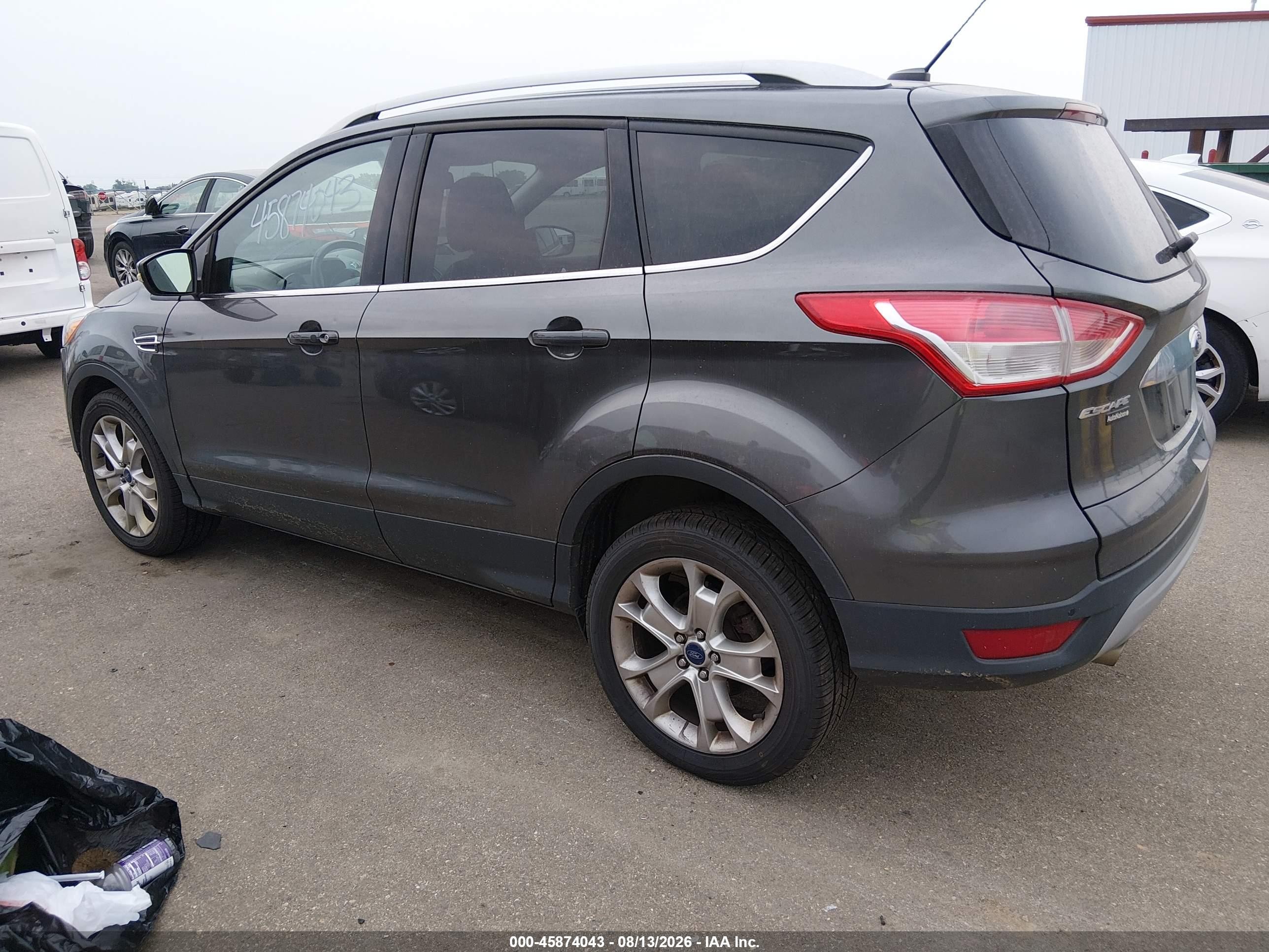 2015 Ford Escape Titanium Gray vin: 1FMCU9JX0FUB62421