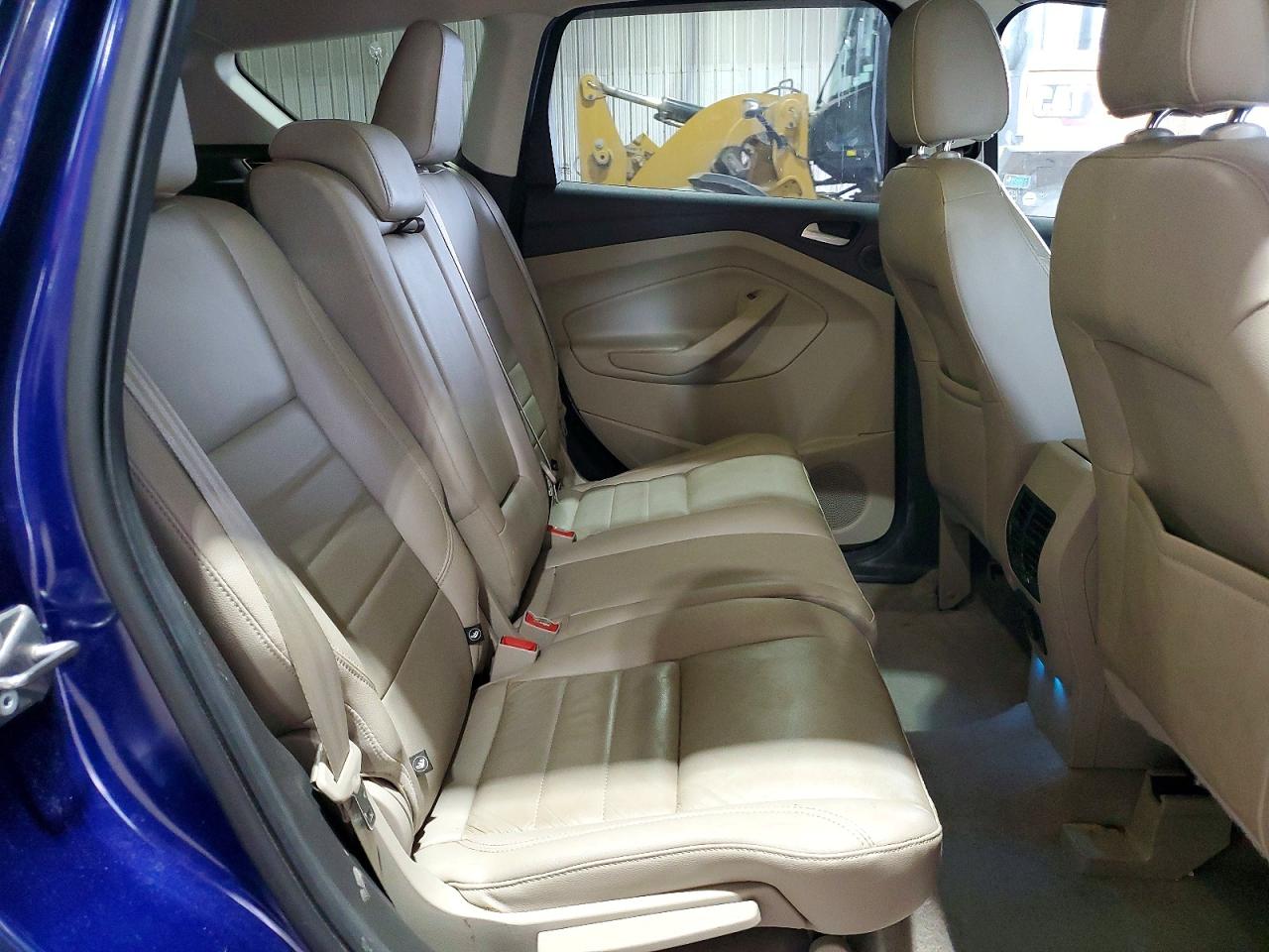 2015 Ford Escape Titanium Синий vin: 1FMCU9JX0FUC73146