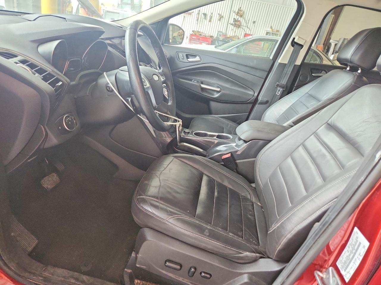 2015 Ford Escape Titanium Red vin: 1FMCU9JX0FUC78900