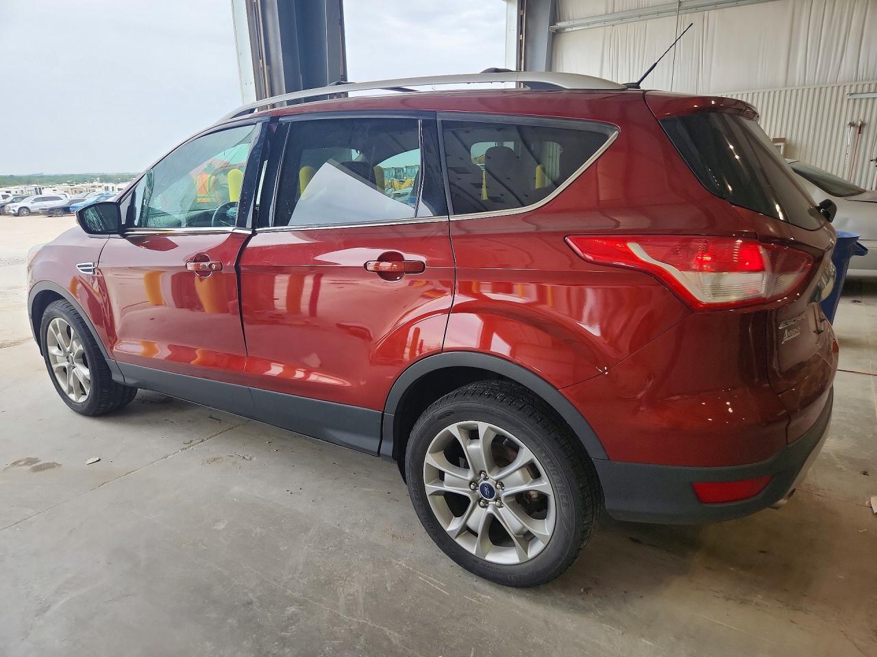 2015 Ford Escape Titanium Red vin: 1FMCU9JX0FUC78900