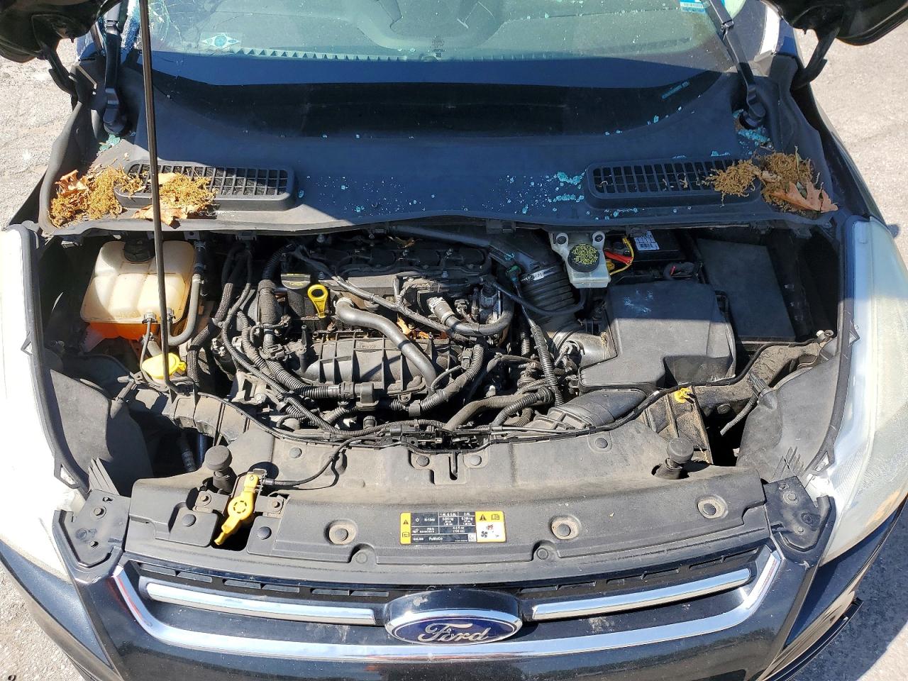 2014 Ford Escape Titanium Black vin: 1FMCU9JX1EUA99053