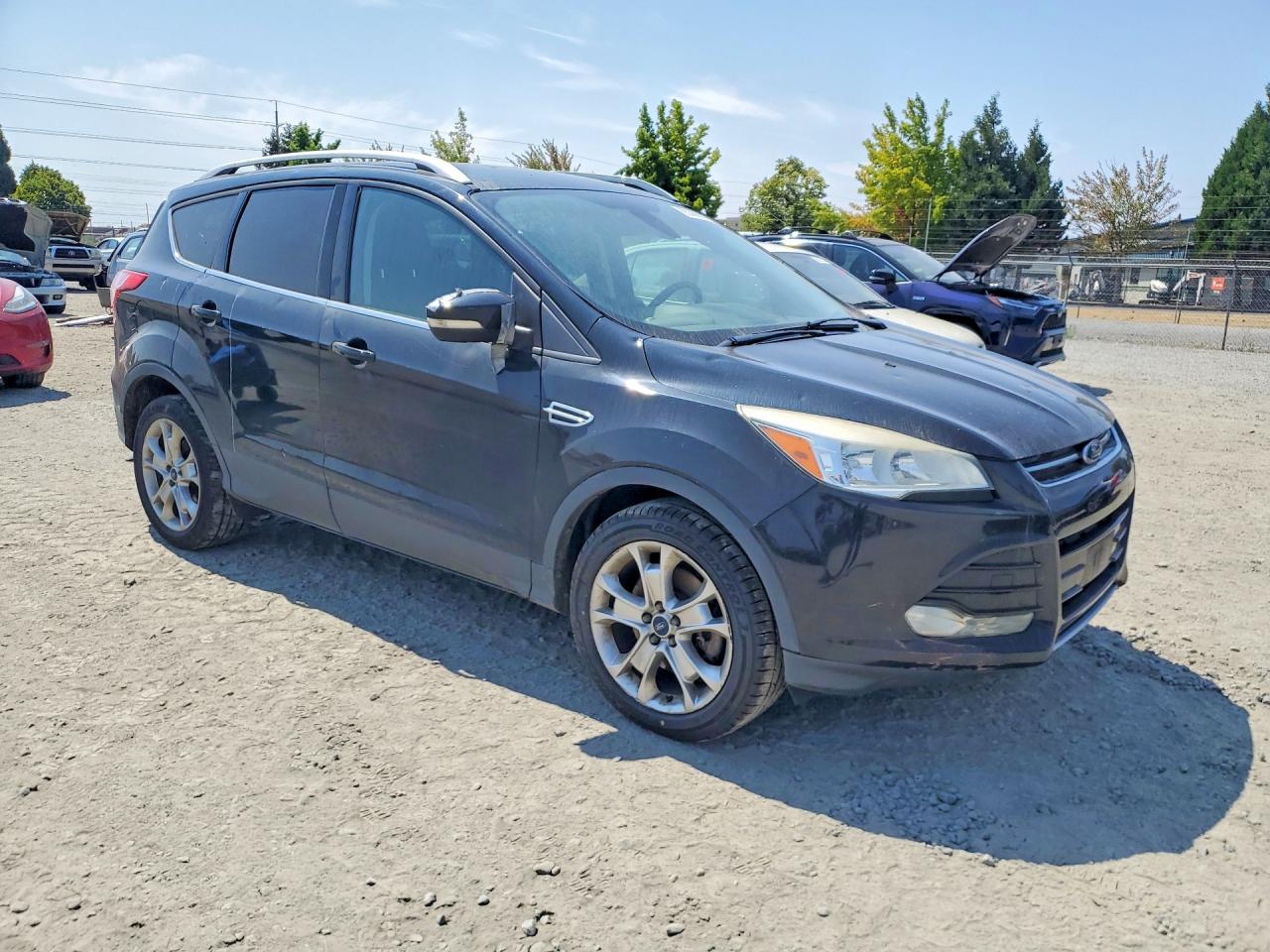 2014 Ford Escape Titanium Black vin: 1FMCU9JX1EUD31375