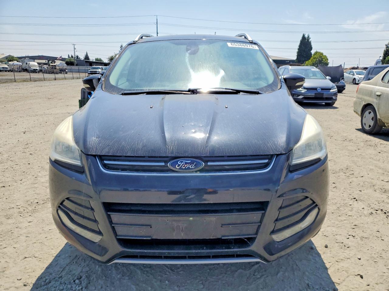 2014 Ford Escape Titanium Black vin: 1FMCU9JX1EUD31375
