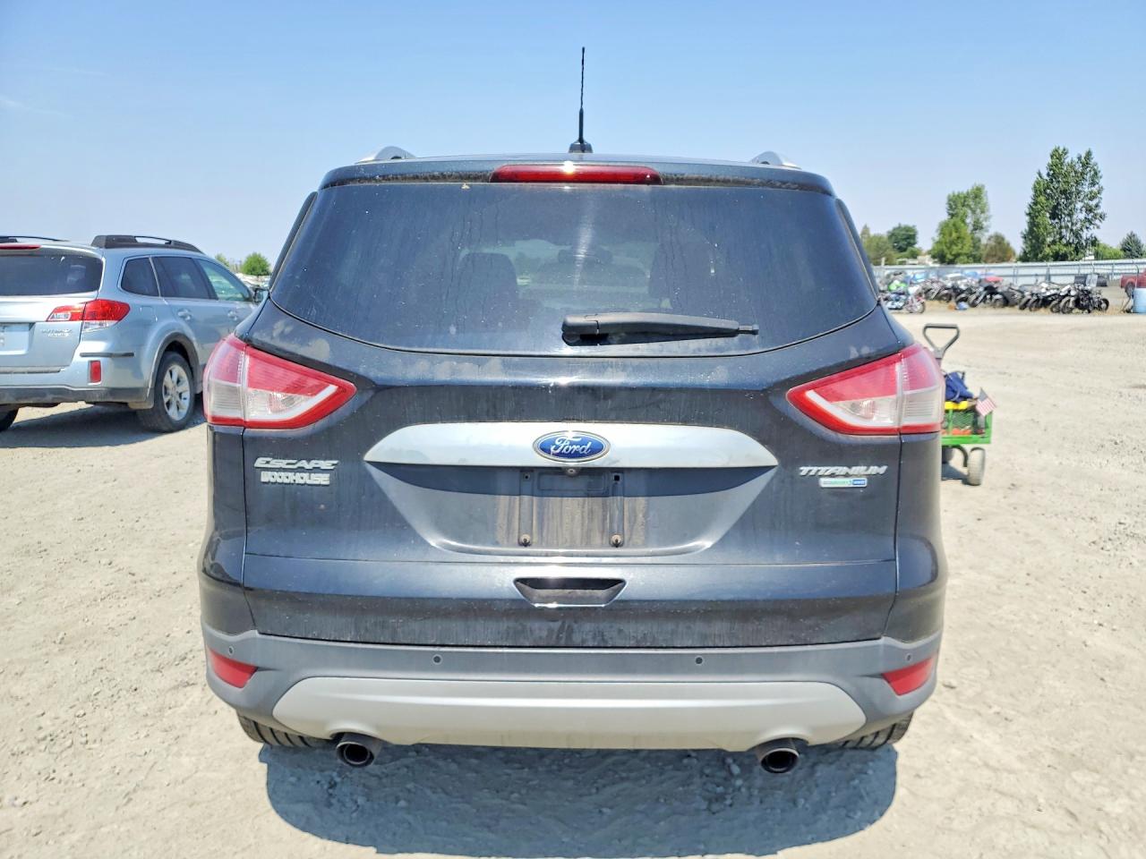 2014 Ford Escape Titanium Black vin: 1FMCU9JX1EUD31375