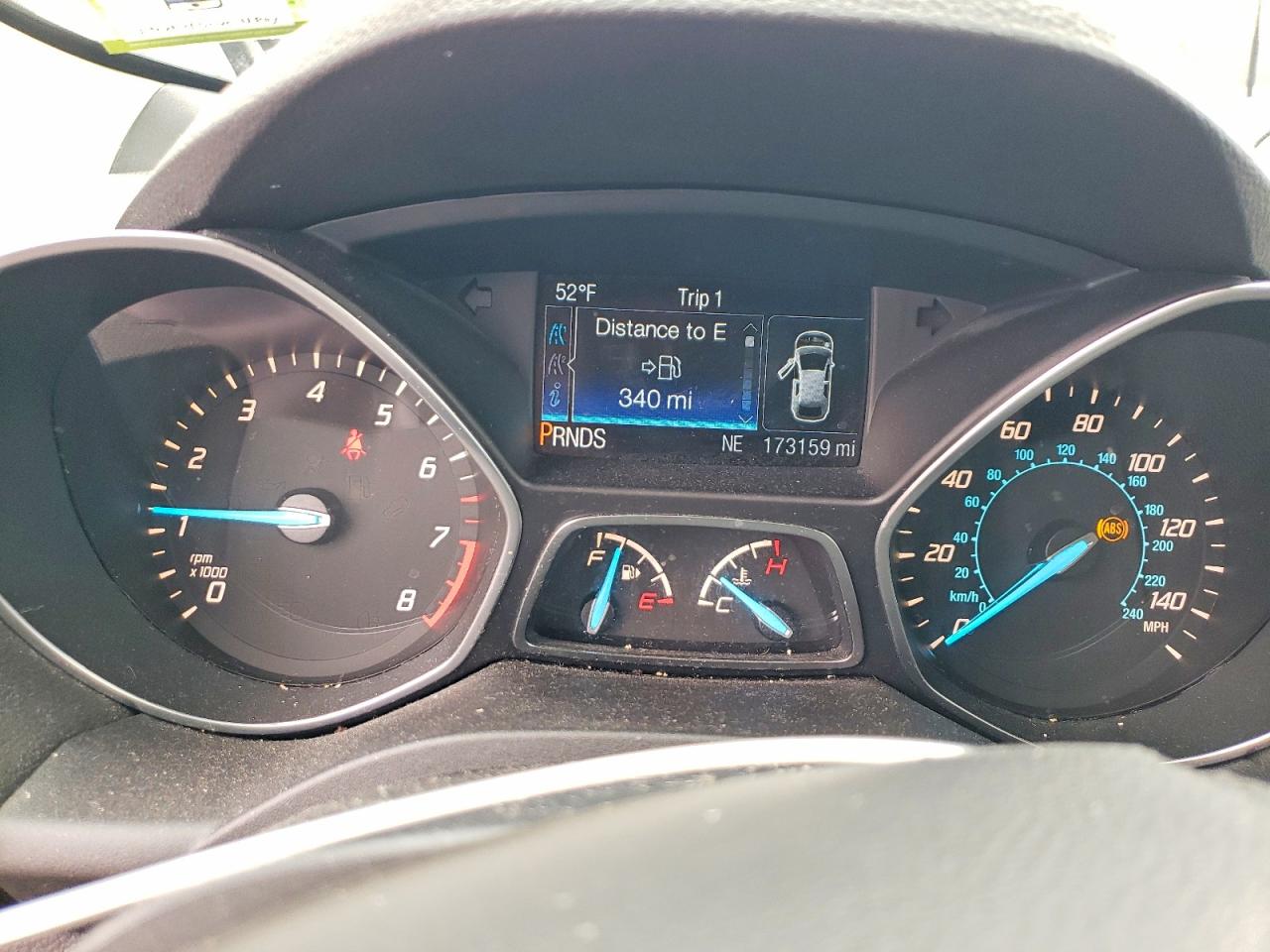 2014 Ford Escape Titanium White vin: 1FMCU9JX1EUE32173