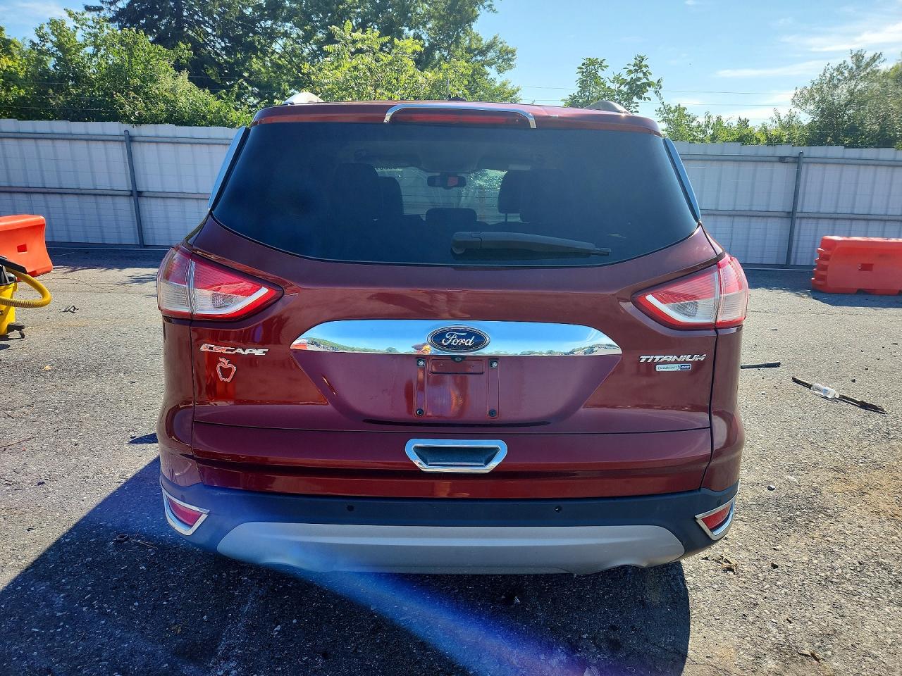 2015 Ford Escape Titanium Orange vin: 1FMCU9JX1FUA86630