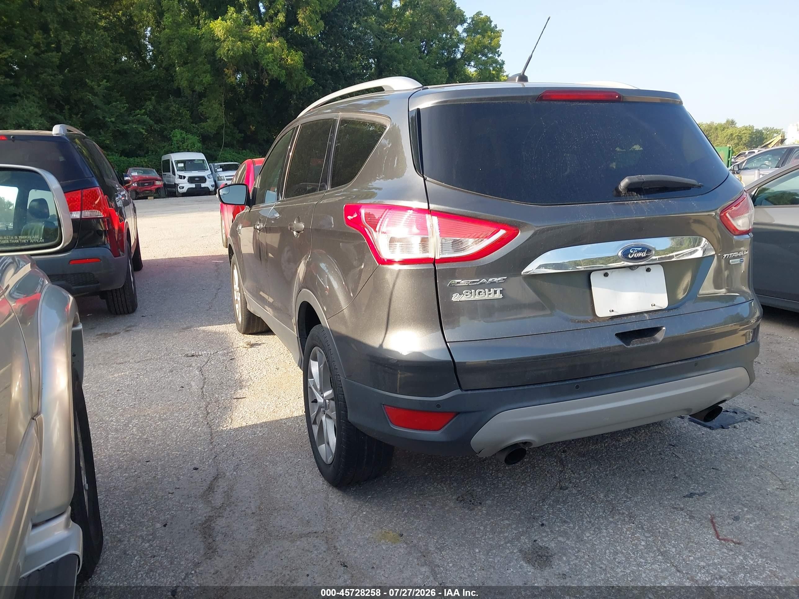 2015 Ford Escape Titanium Black vin: 1FMCU9JX1FUC87945