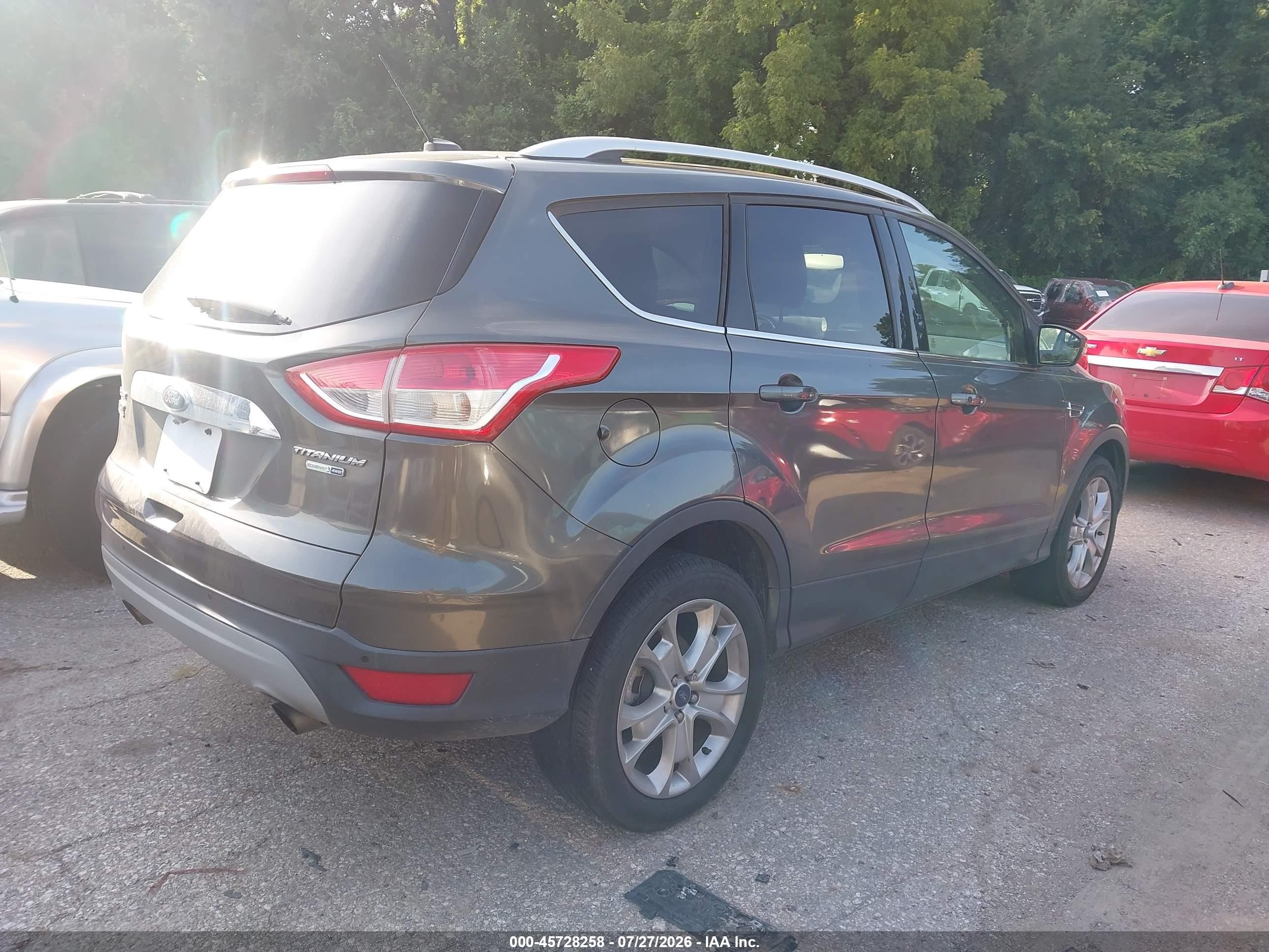 2015 Ford Escape Titanium Black vin: 1FMCU9JX1FUC87945