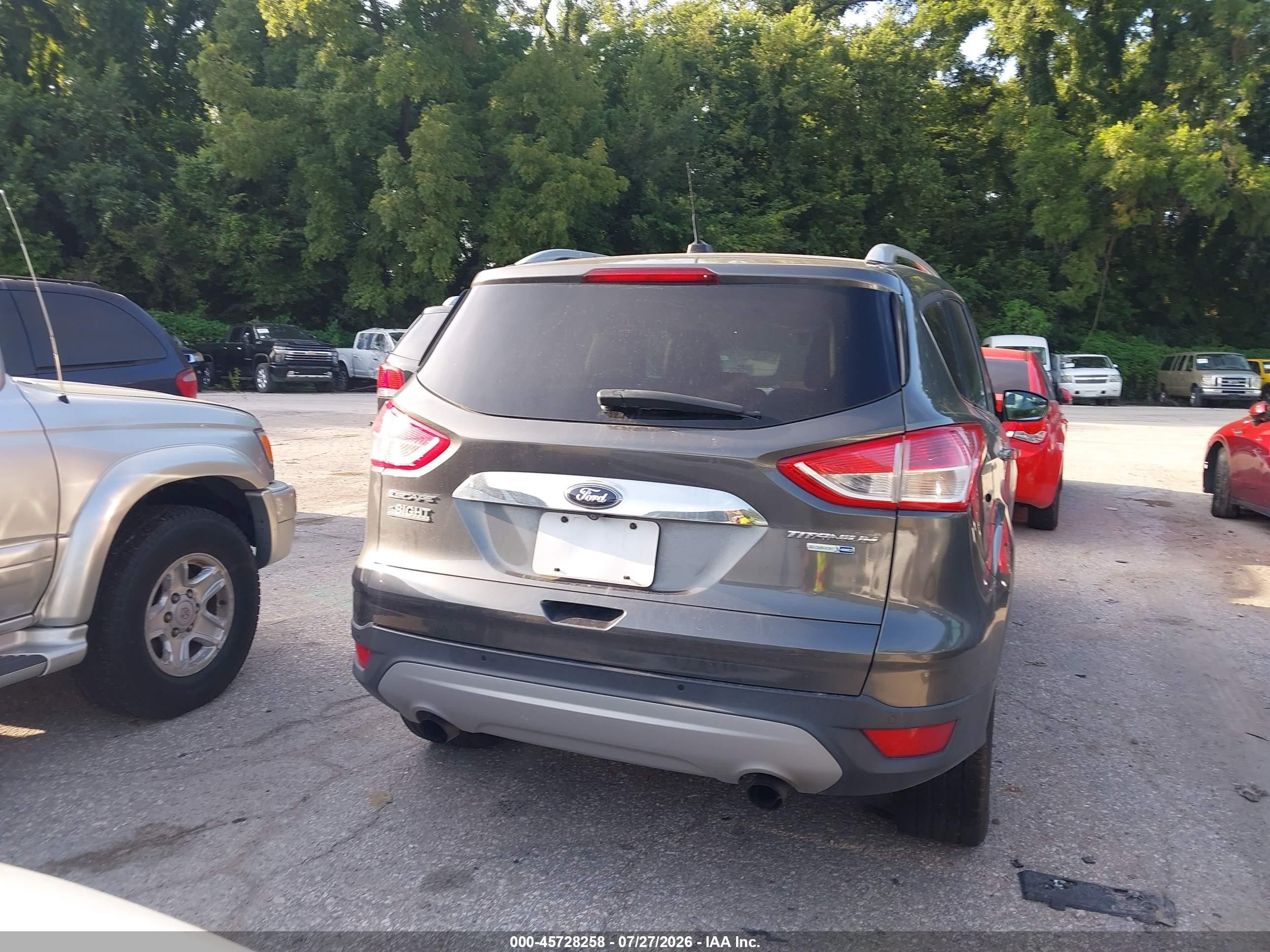 2015 Ford Escape Titanium Black vin: 1FMCU9JX1FUC87945