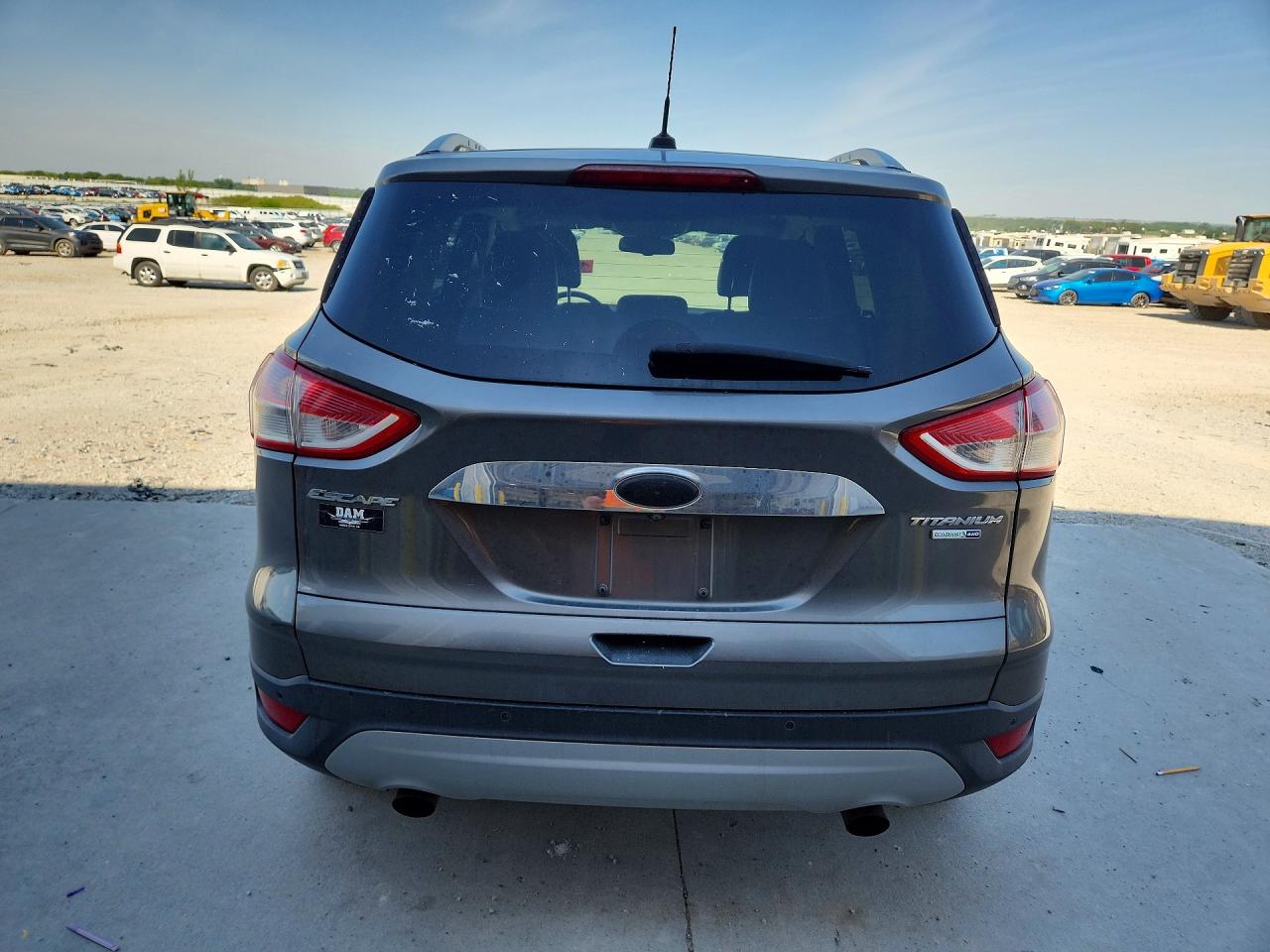 2014 Ford Escape Titanium Gray vin: 1FMCU9JX2EUD30204