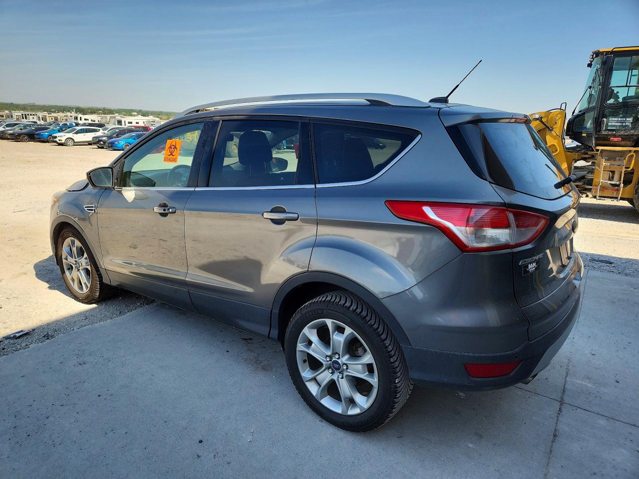 2014 Ford Escape Titanium Gray vin: 1FMCU9JX2EUD30204