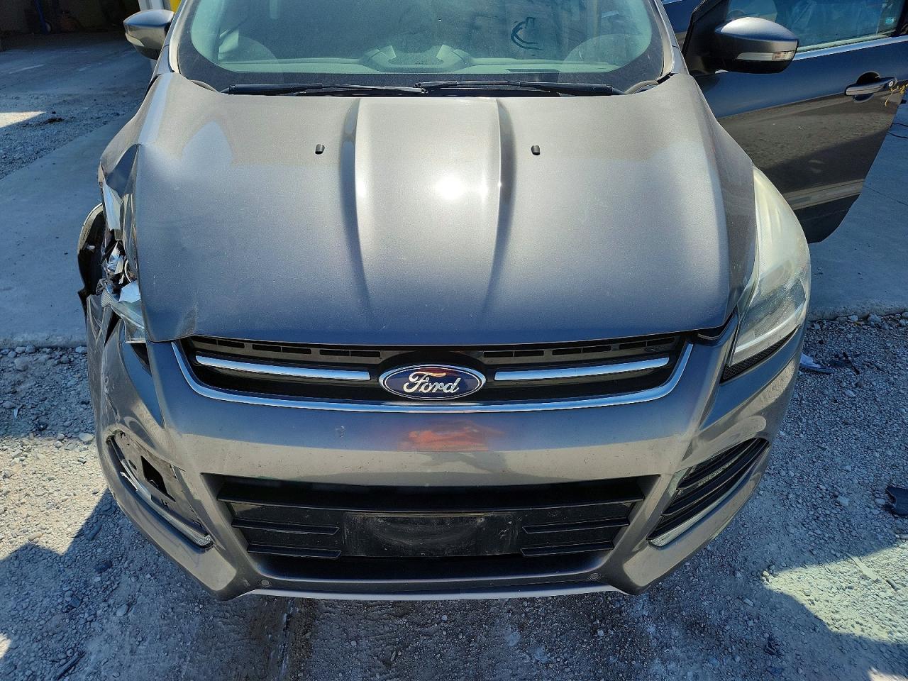 2014 Ford Escape Titanium Gray vin: 1FMCU9JX2EUD30204