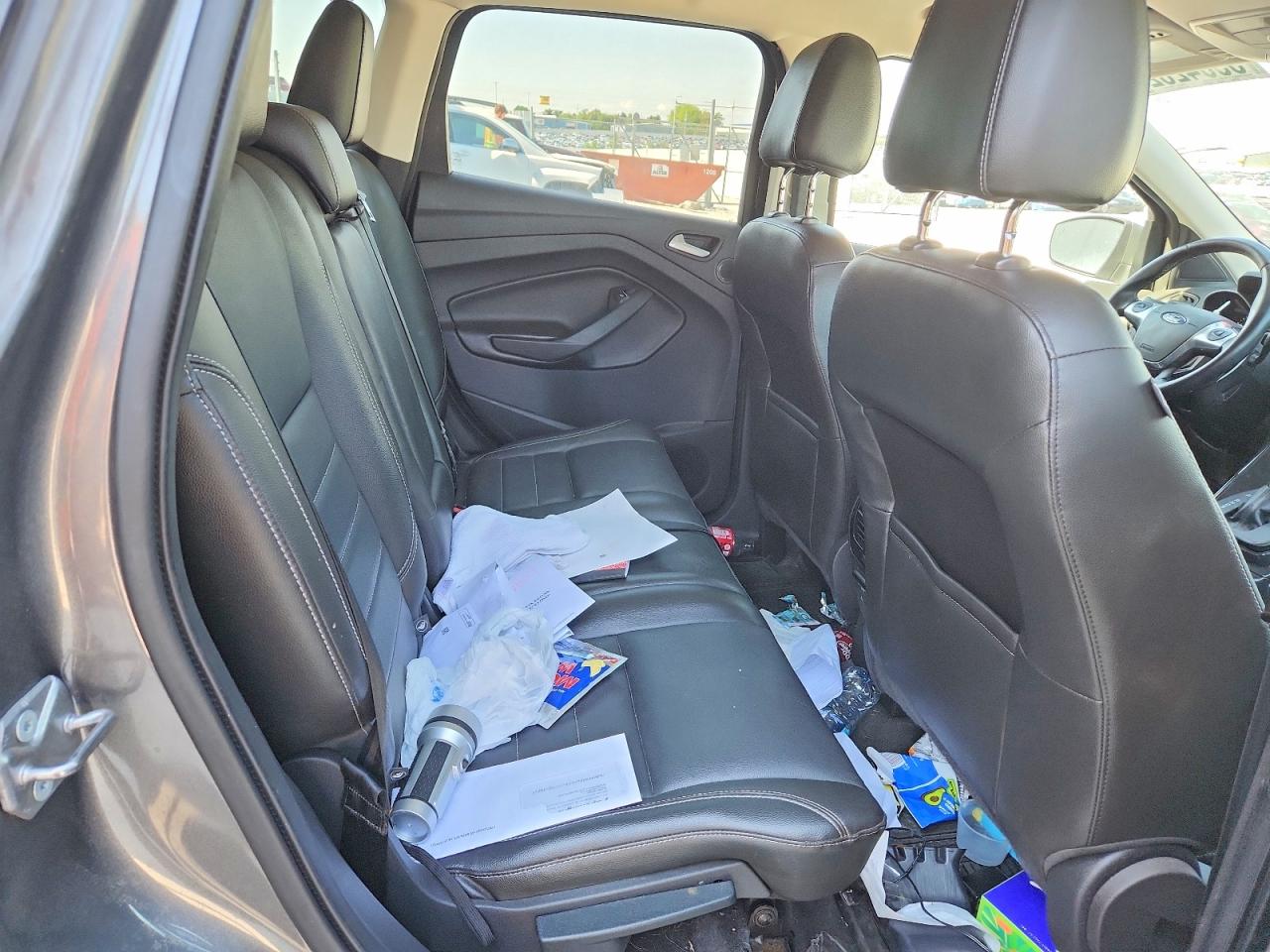 2014 Ford Escape Titanium Gray vin: 1FMCU9JX2EUD30204