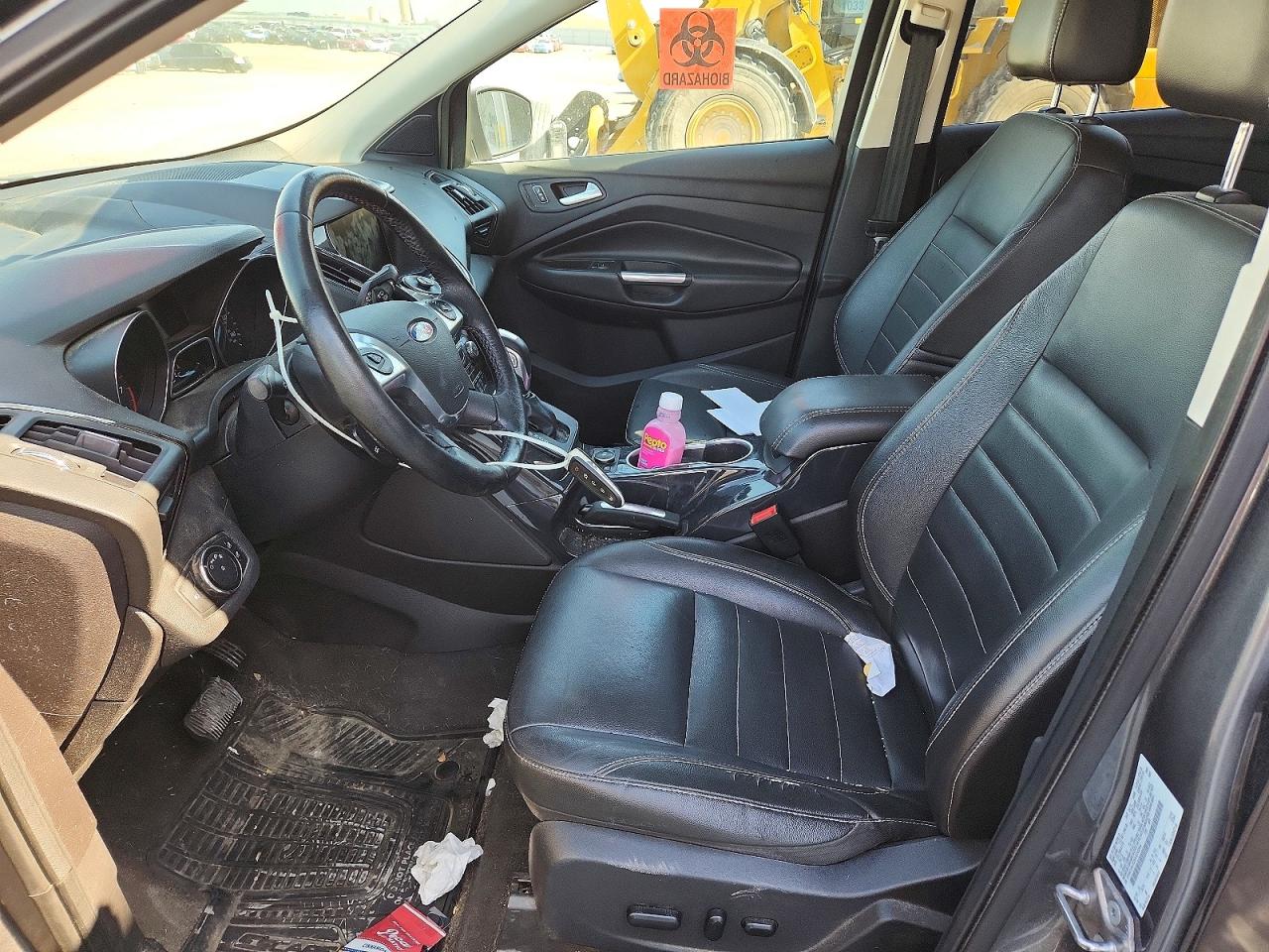 2014 Ford Escape Titanium Gray vin: 1FMCU9JX2EUD30204