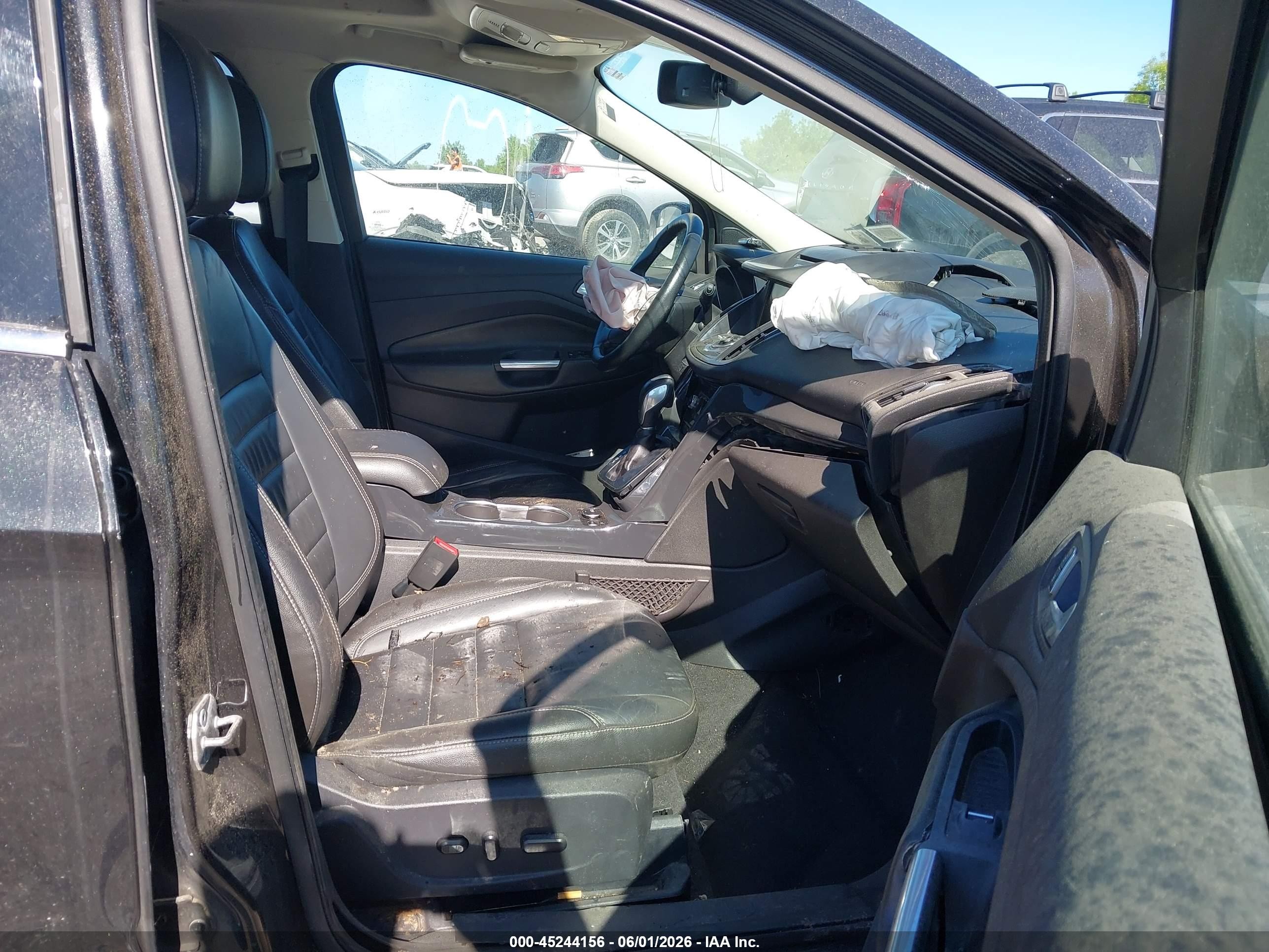 2015 Ford Escape Titanium Black vin: 1FMCU9JX2FUA02430