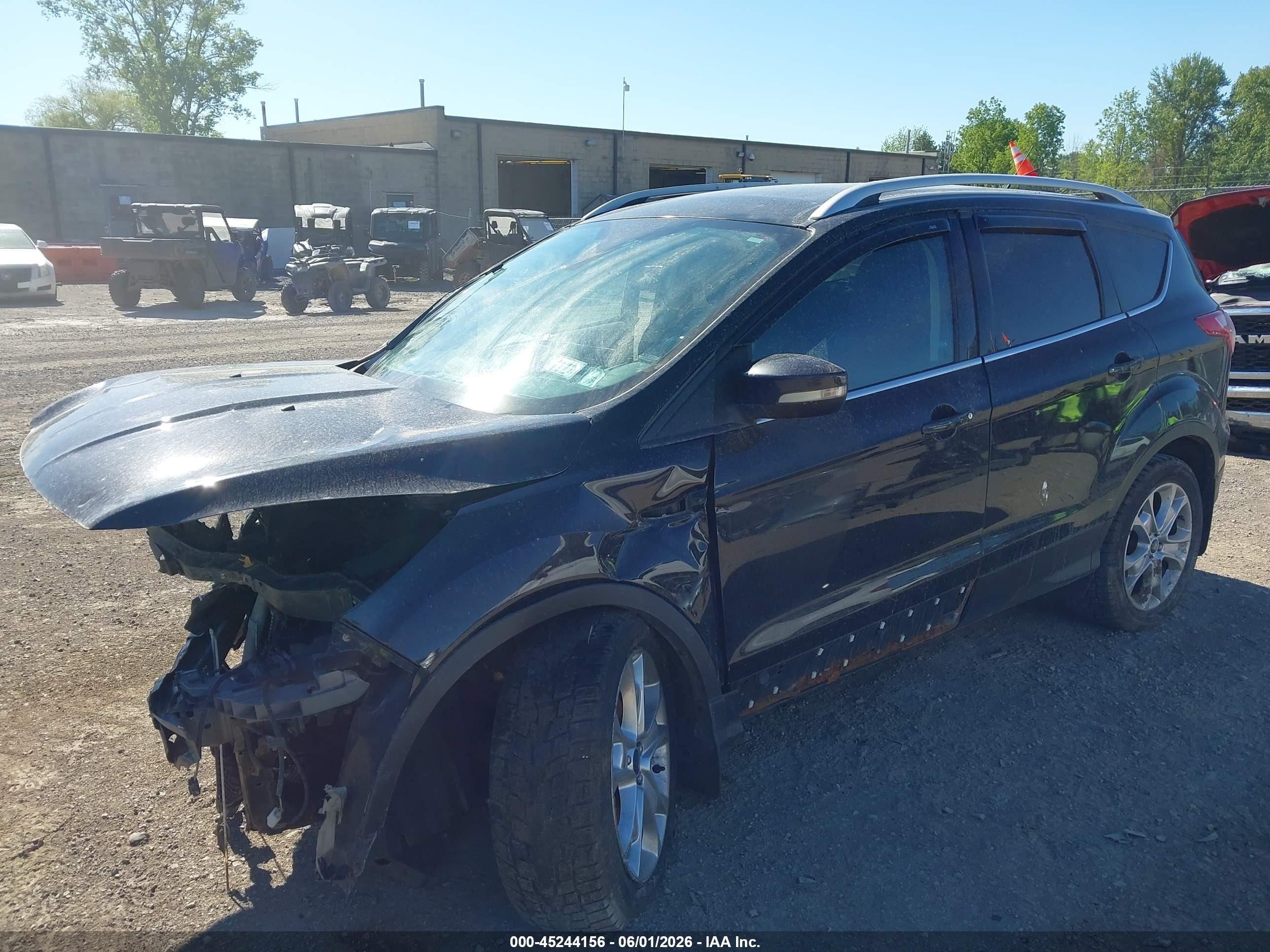 2015 Ford Escape Titanium Black vin: 1FMCU9JX2FUA02430