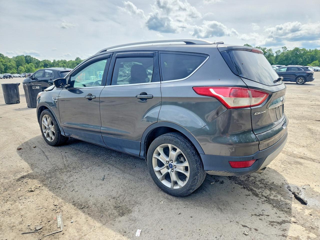 2015 Ford Escape Titanium Gray vin: 1FMCU9JX2FUB70665