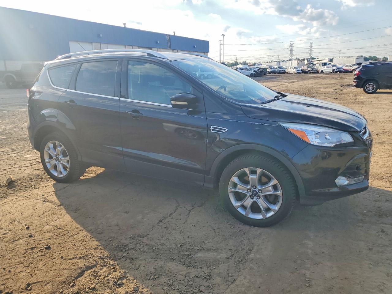 2014 Ford Escape Titanium Black vin: 1FMCU9JX3EUA37332