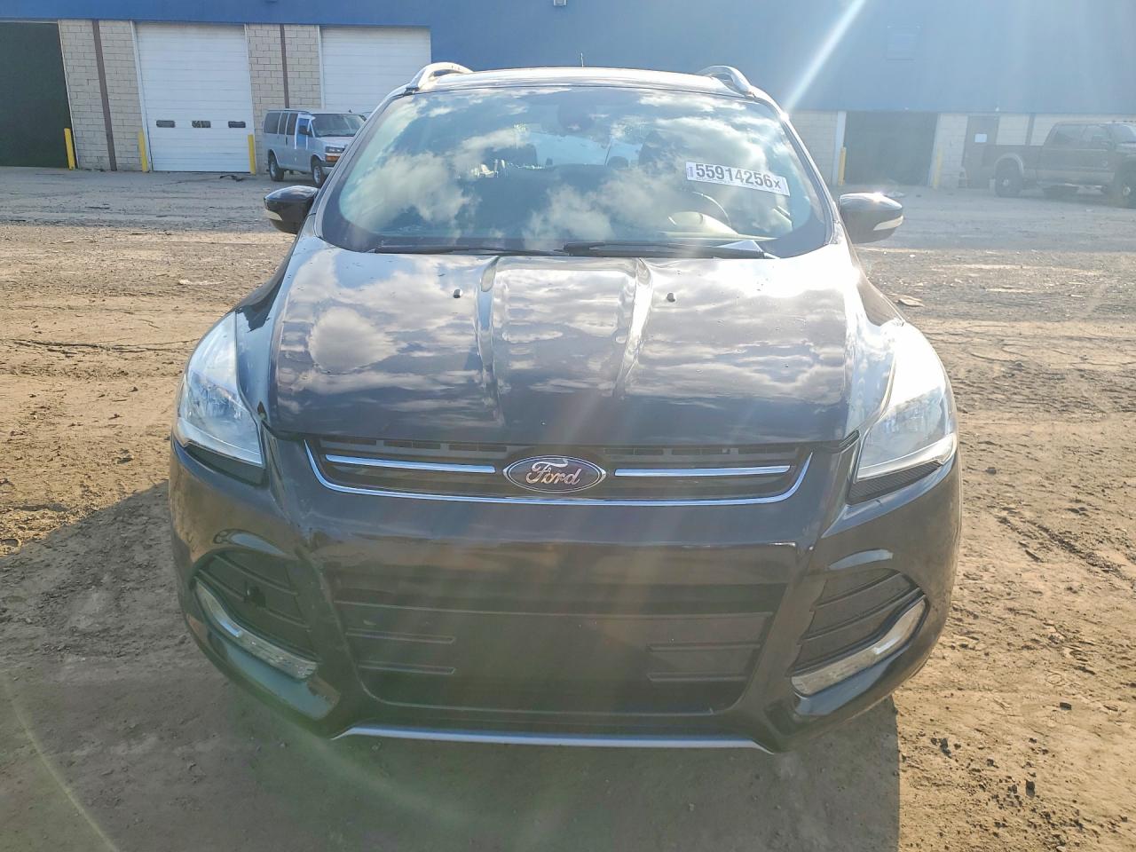 2014 Ford Escape Titanium Black vin: 1FMCU9JX3EUA37332