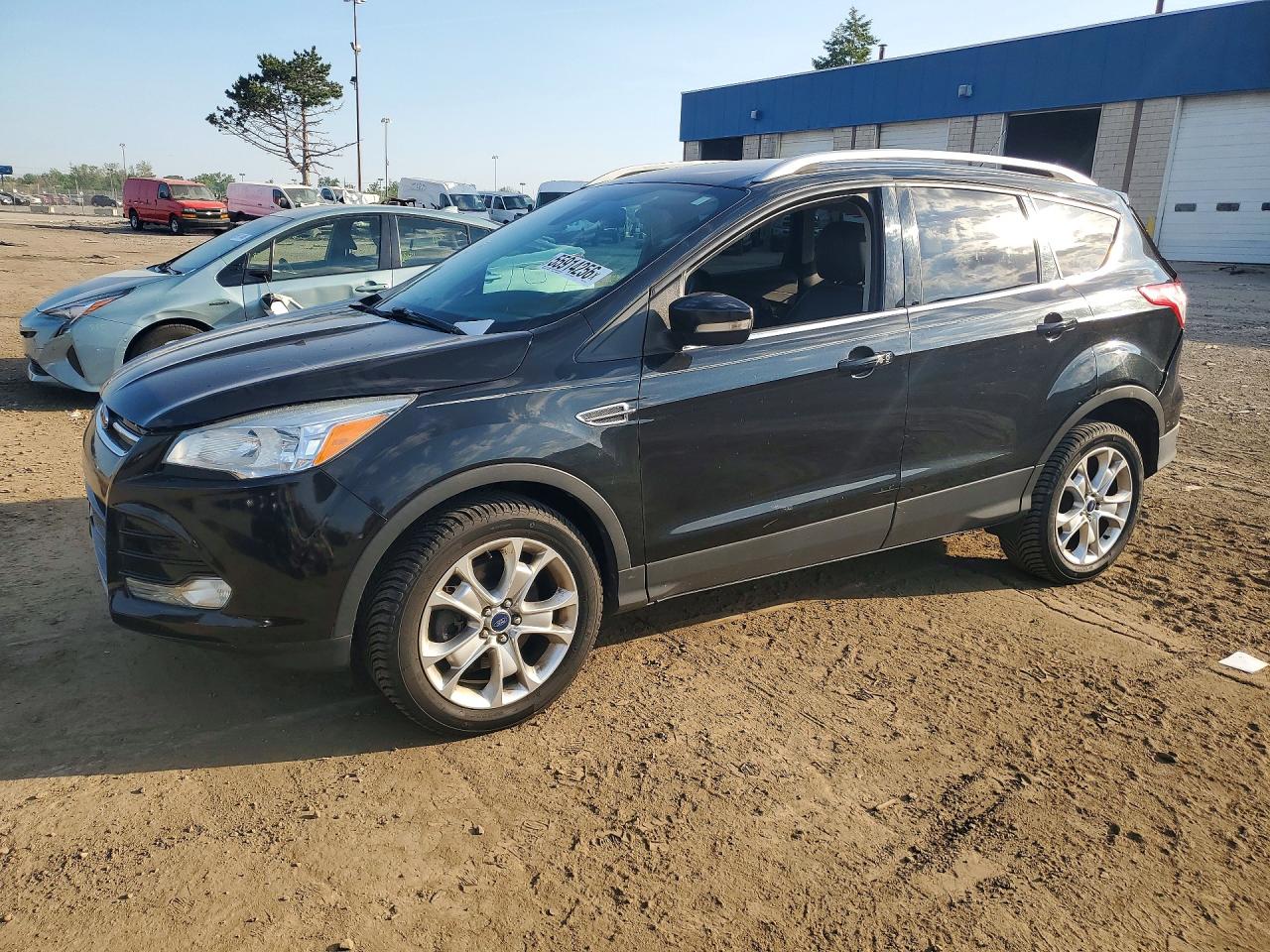 2014 Ford Escape Titanium Black vin: 1FMCU9JX3EUA37332
