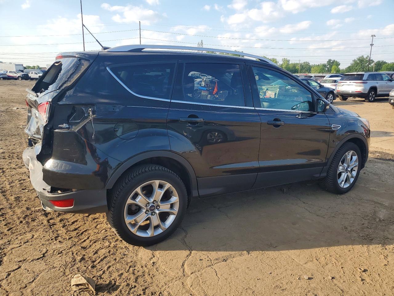 2014 Ford Escape Titanium Black vin: 1FMCU9JX3EUA37332