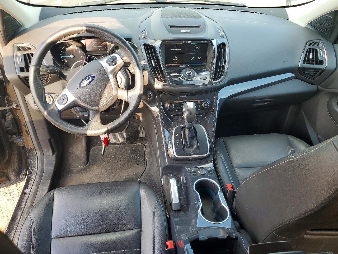2014 Ford Escape Titanium Black vin: 1FMCU9JX3EUA37332